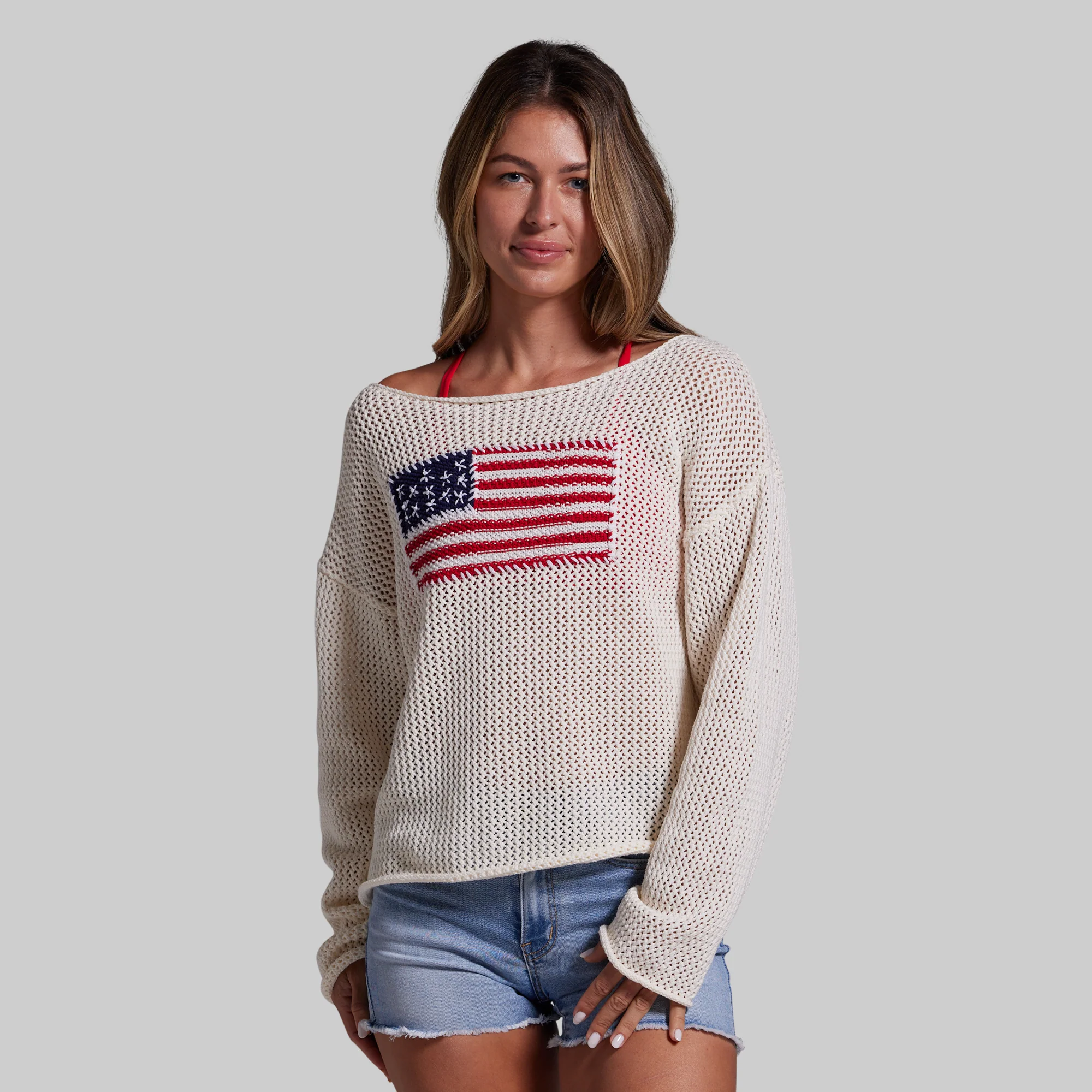 All American Sweater (Ivory) - Image 2