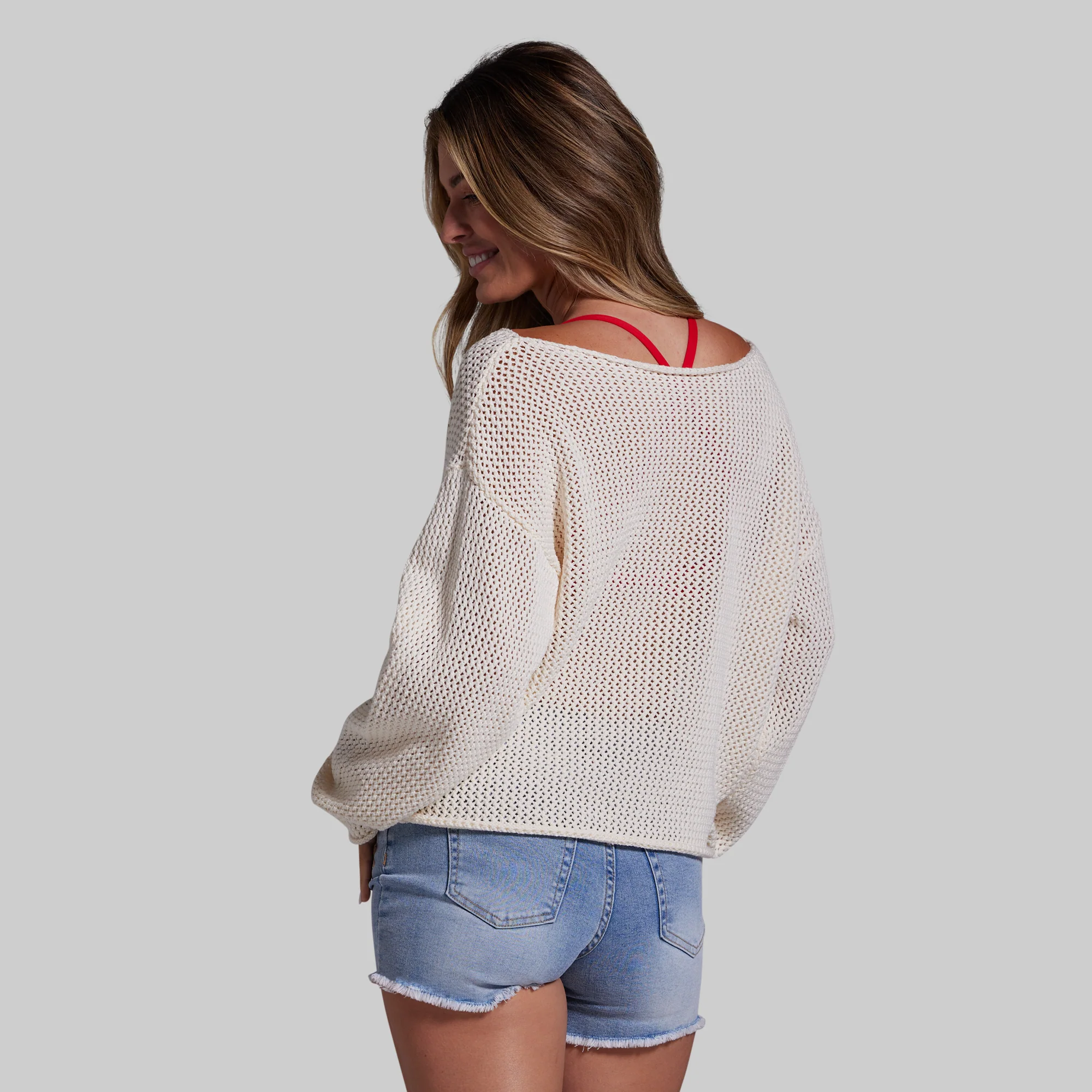 All American Sweater (Ivory) - Image 3