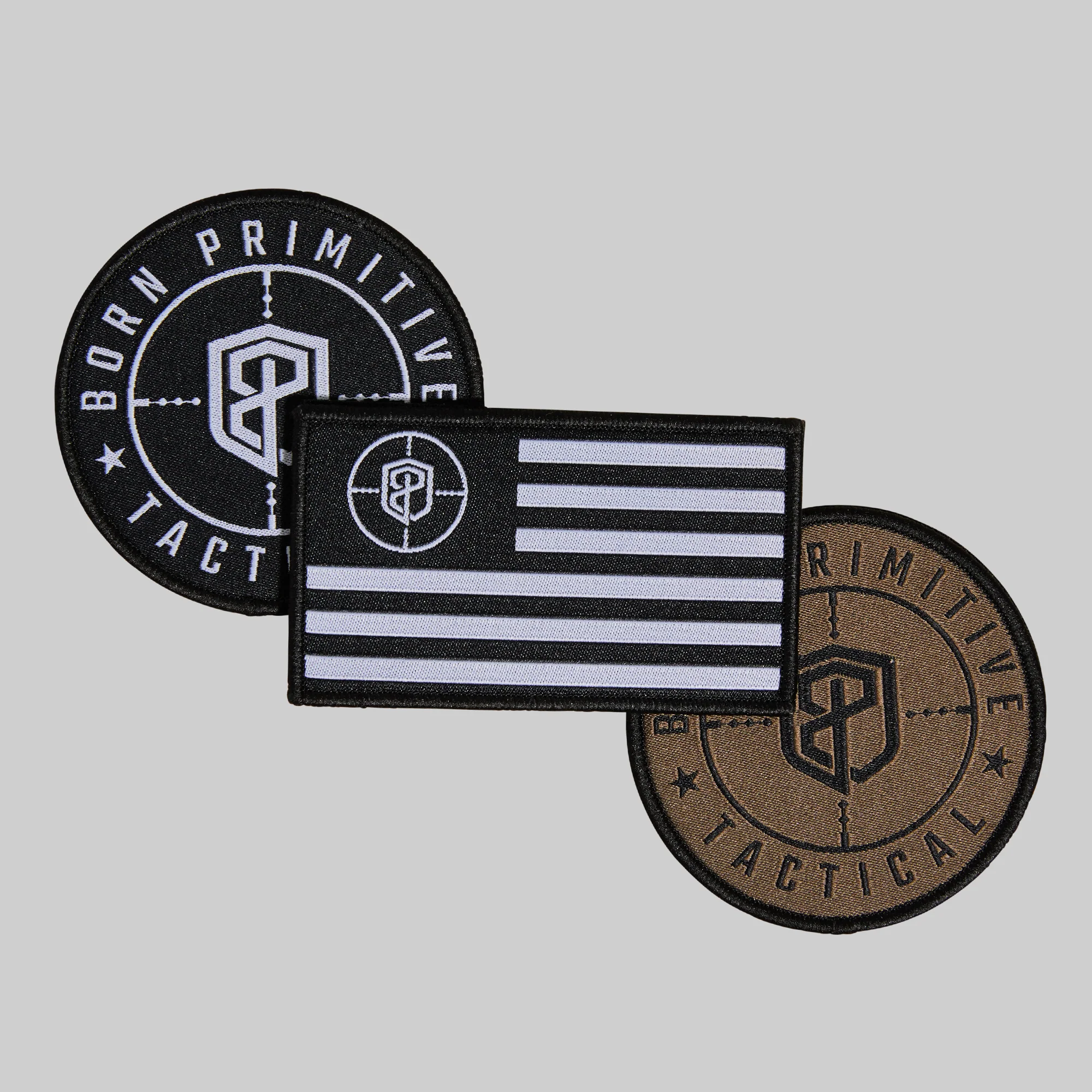 Born Primitive Tactical Velcro Patch (Coyote Brown) - Image 3