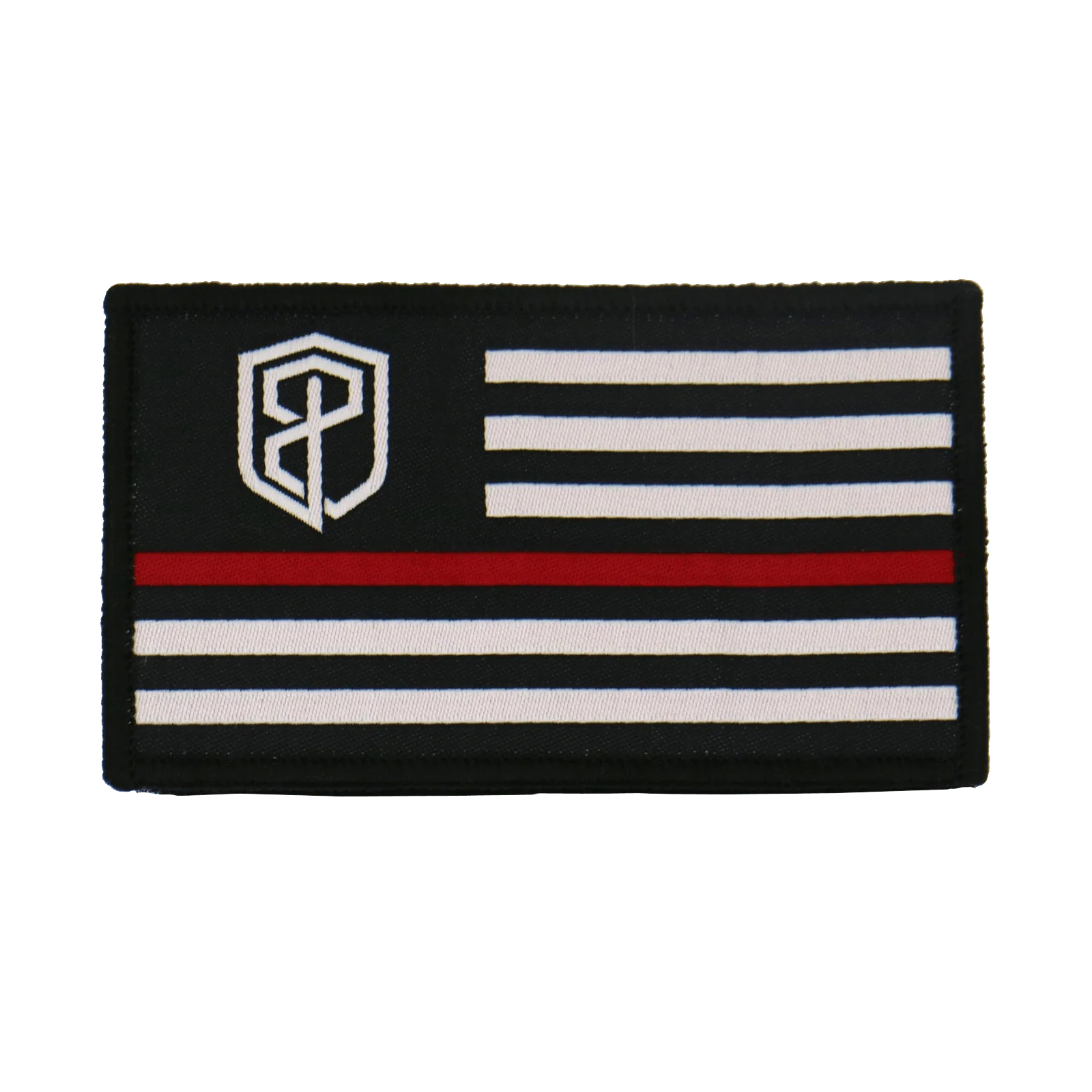 Born Primitive Velcro Flag Patch (Thin Red Line)
