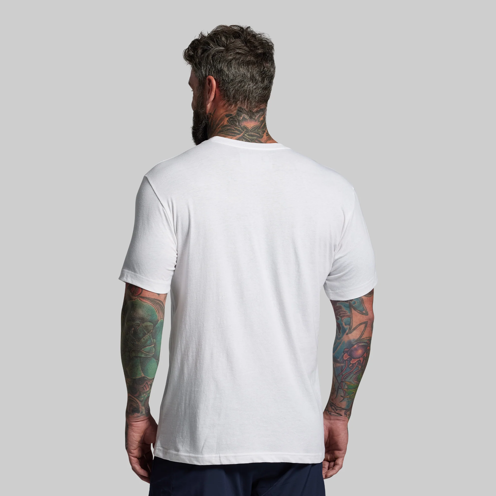 BP Flag Tee (White/Red) - Image 2