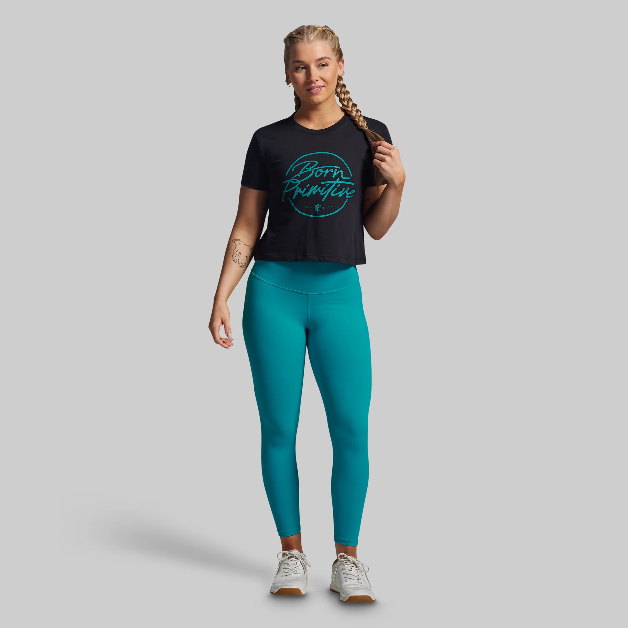 BP Retro Crop Tee (Black) - Image 3