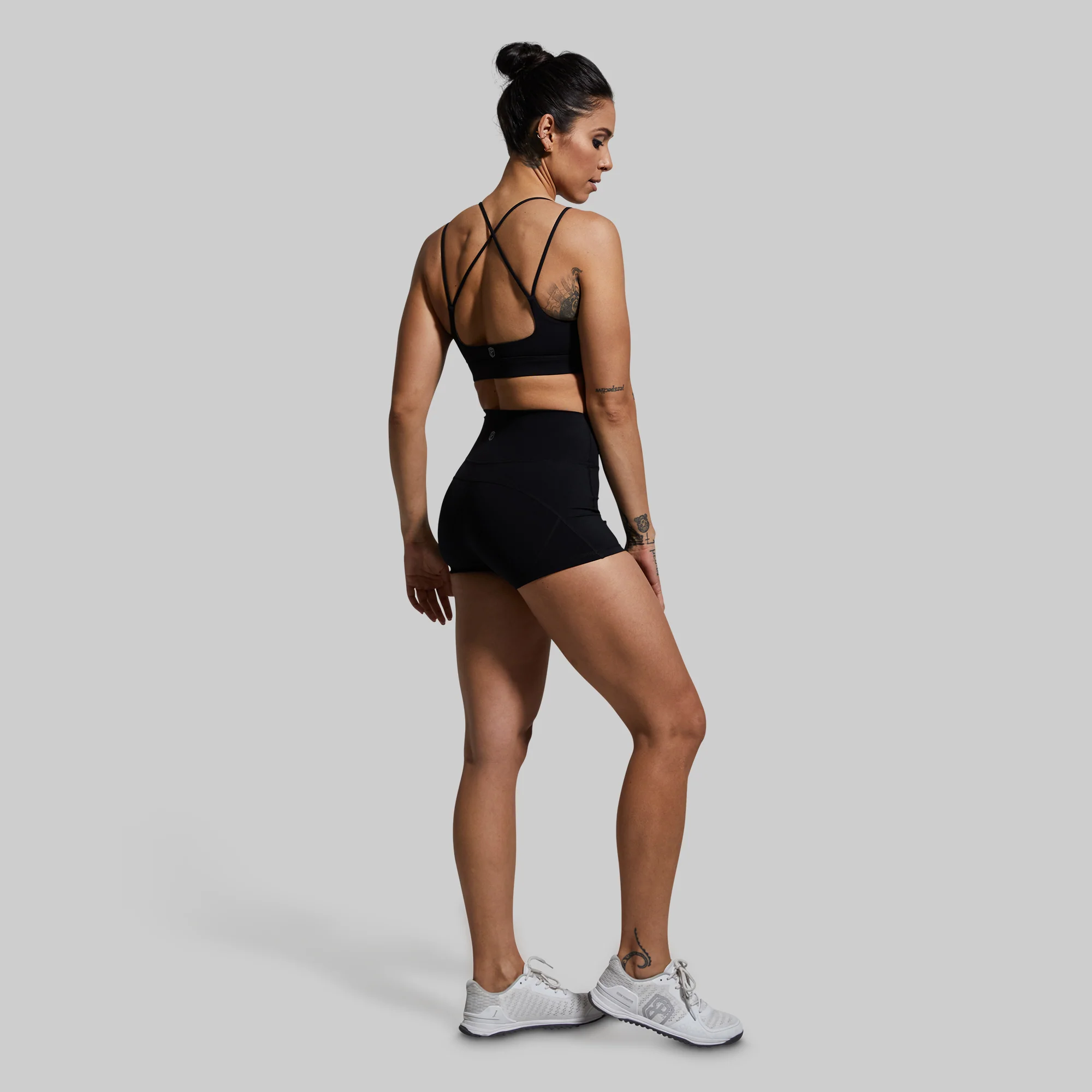 Exhale Sports Bra (Black) - Image 5