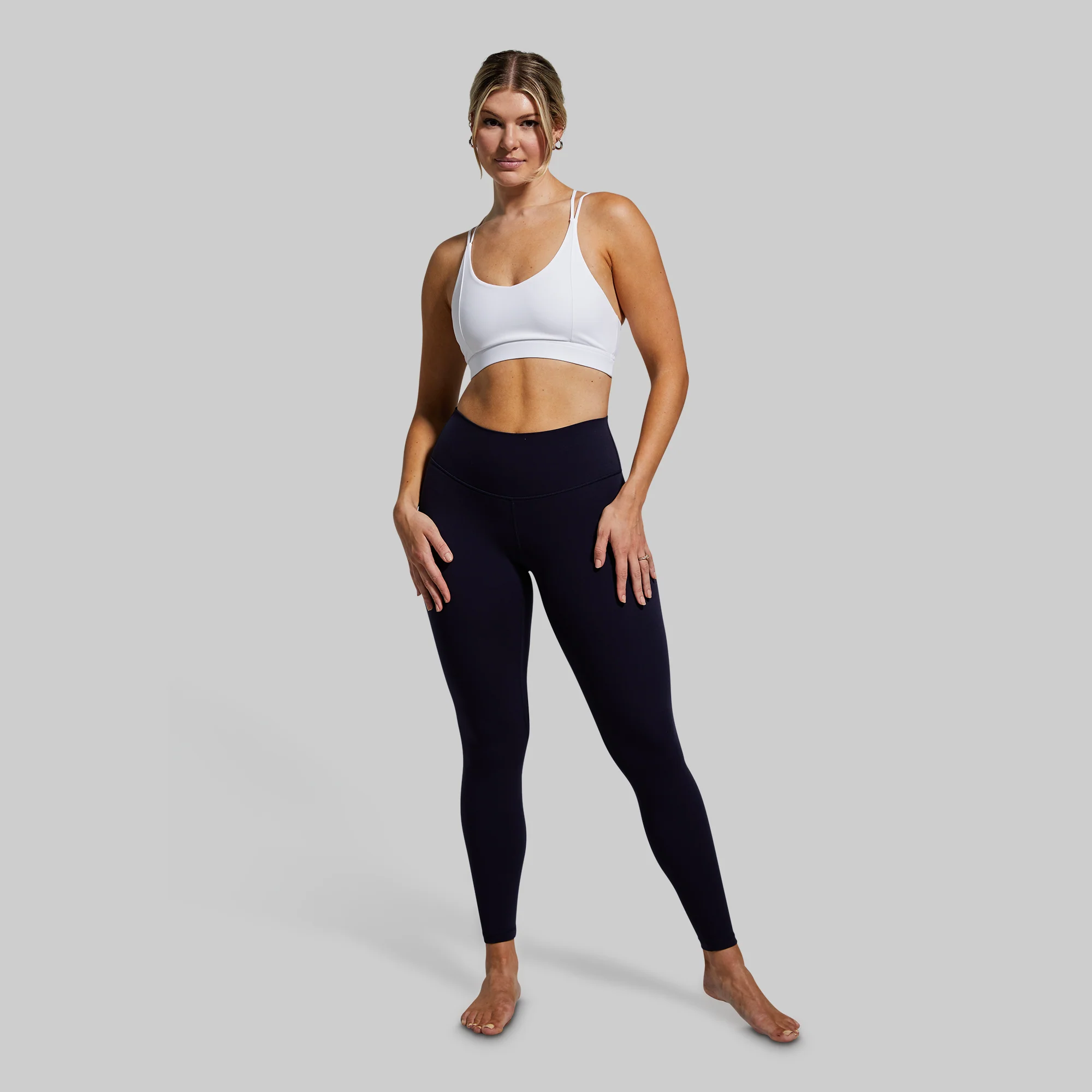 Exhale Sports Bra (White) - Image 4