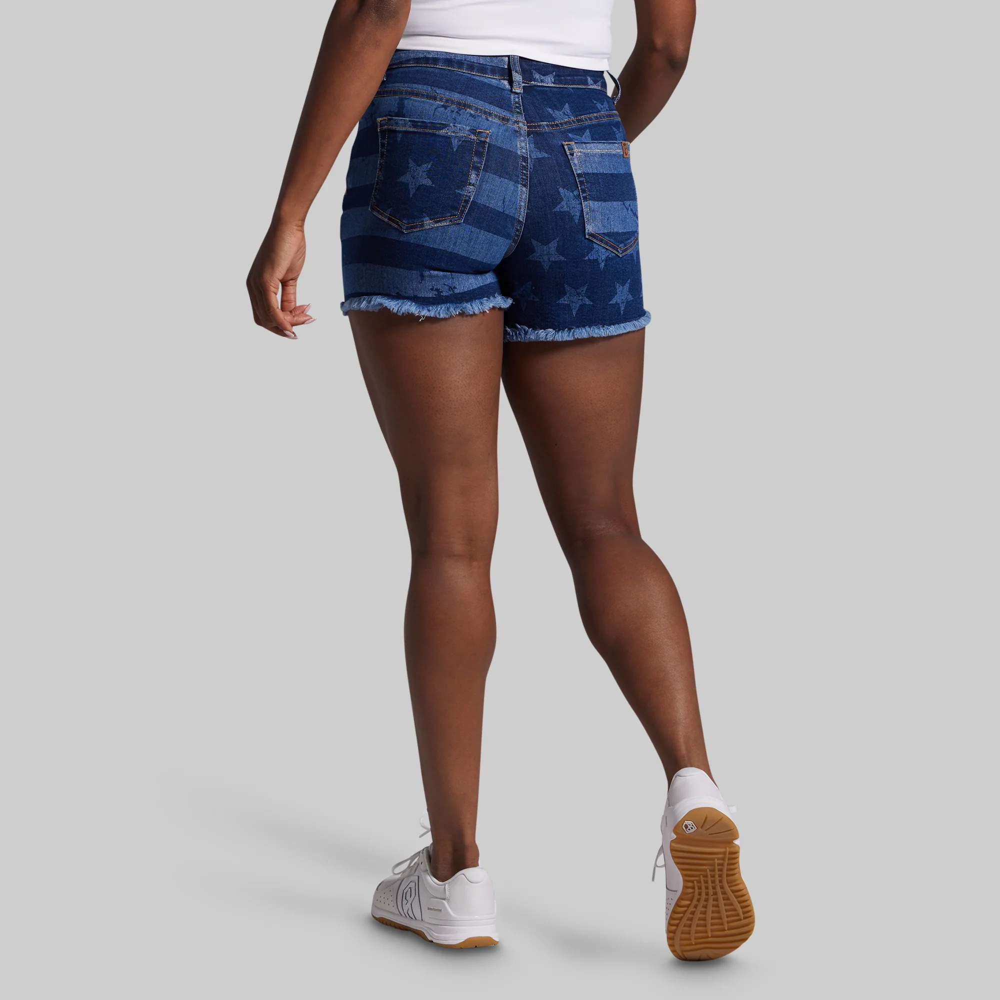 FLEX Stretchy Jean Short (Dark Americana) - Image 4