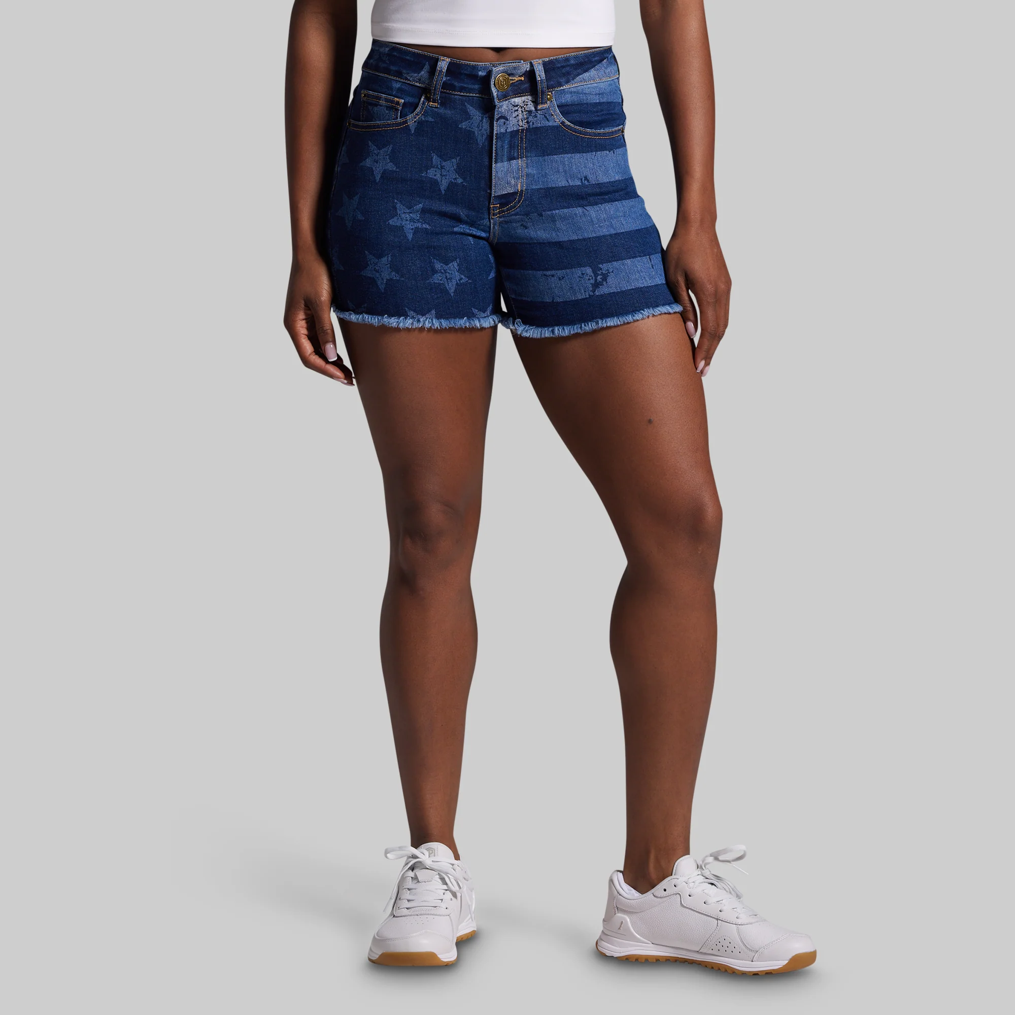FLEX Stretchy Jean Short (Dark Americana) - Image 5