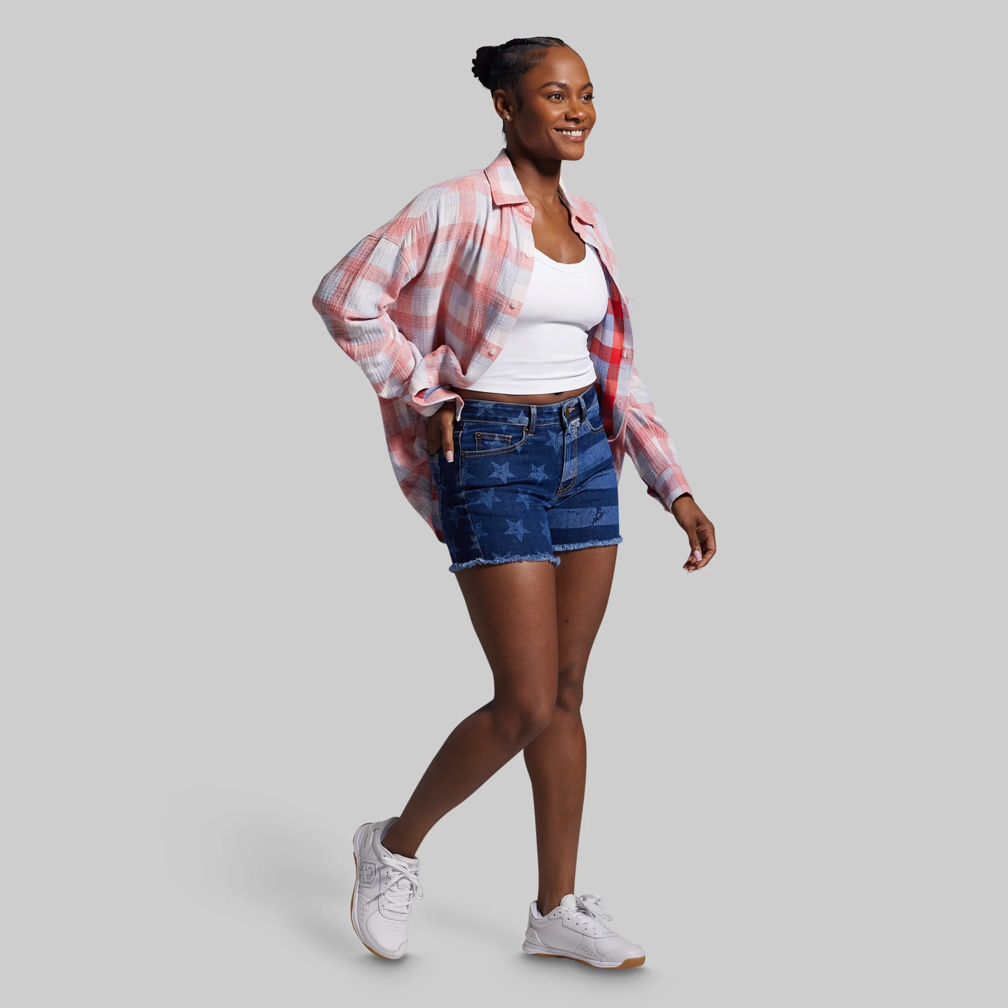 FLEX Stretchy Jean Short (Dark Americana) - Image 8