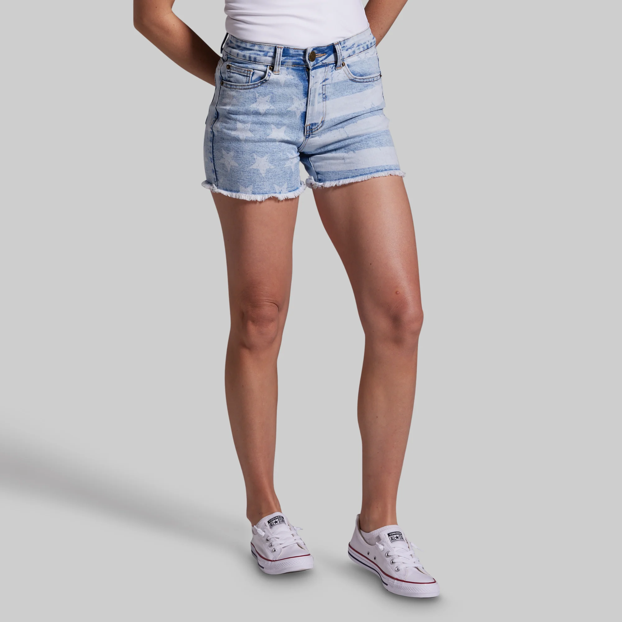 FLEX Stretchy Jean Short (Light Americana) - Image 5