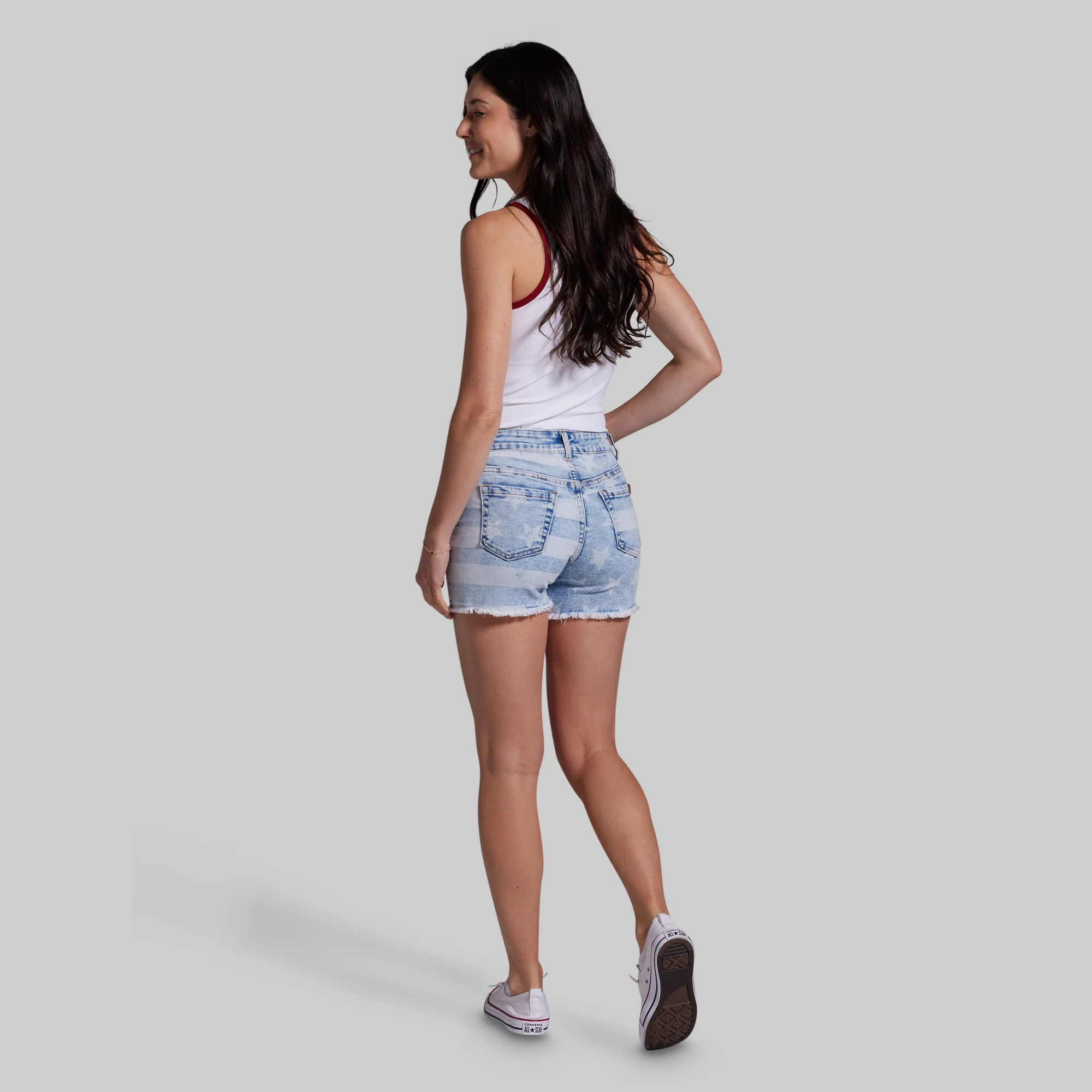 FLEX Stretchy Jean Short (Light Americana) - Image 8