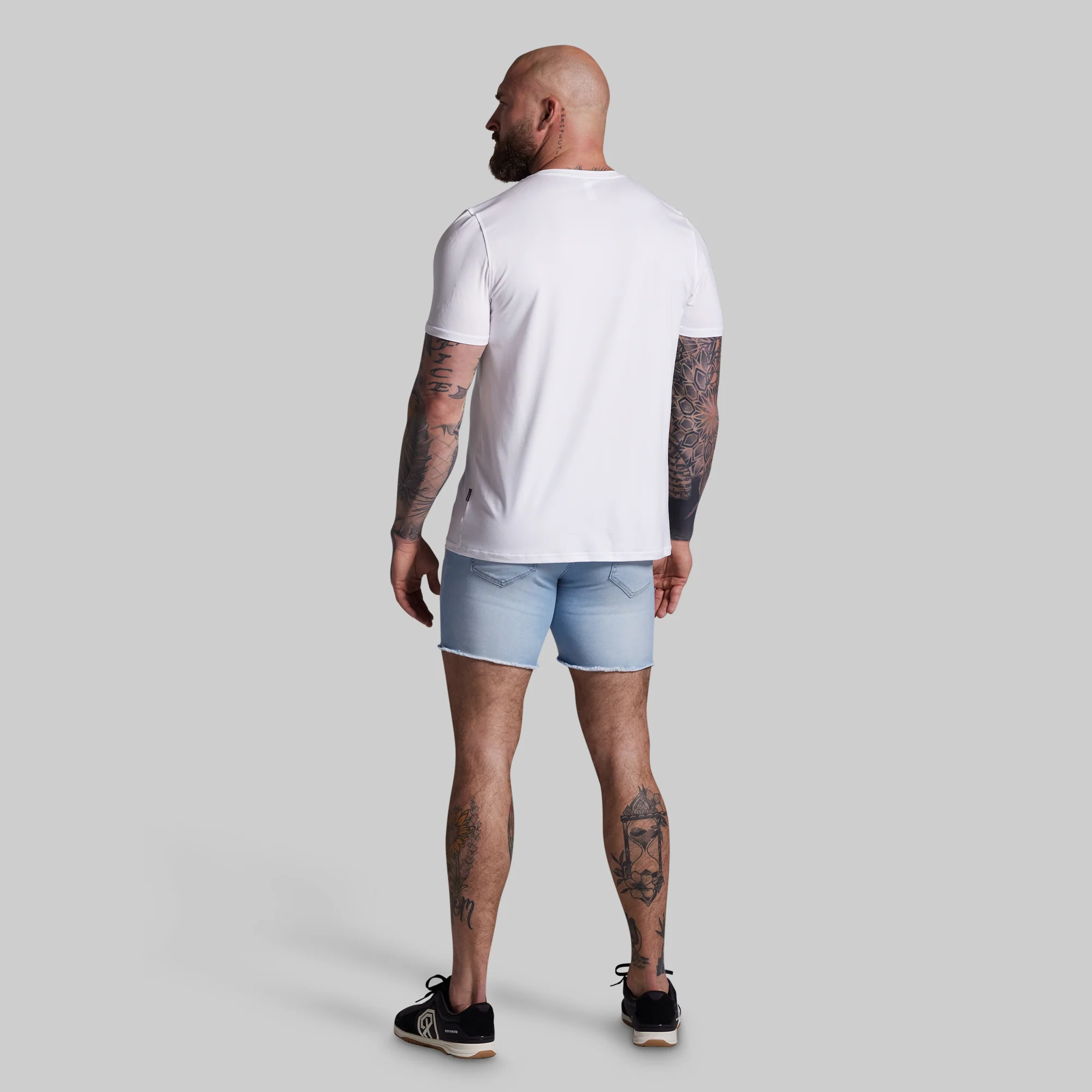 FLEX Stretchy Jort 6" (Light Fade Wash) - Image 7