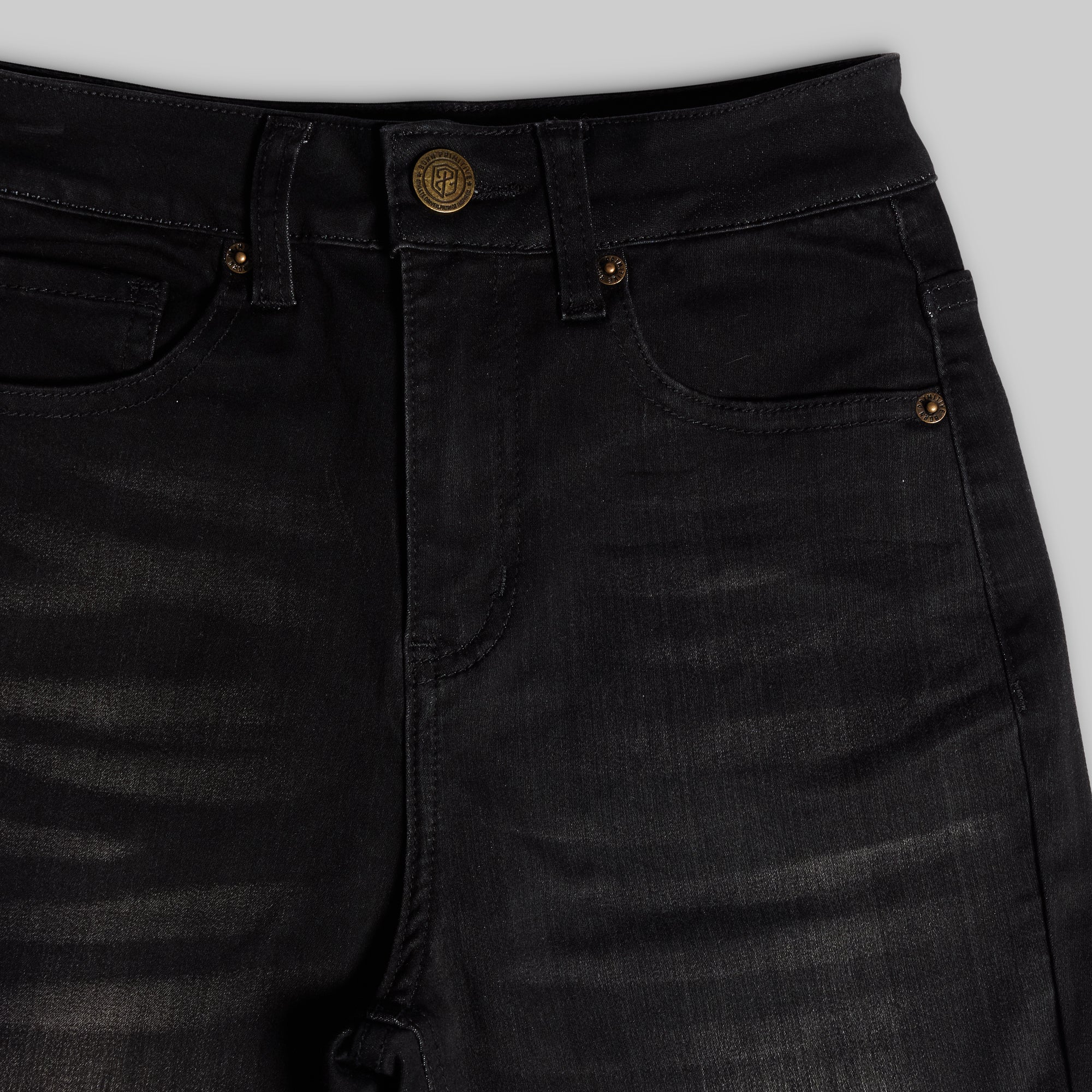 FLEX Stretchy Mid-Rise Skinny Jean (Black) - Image 8