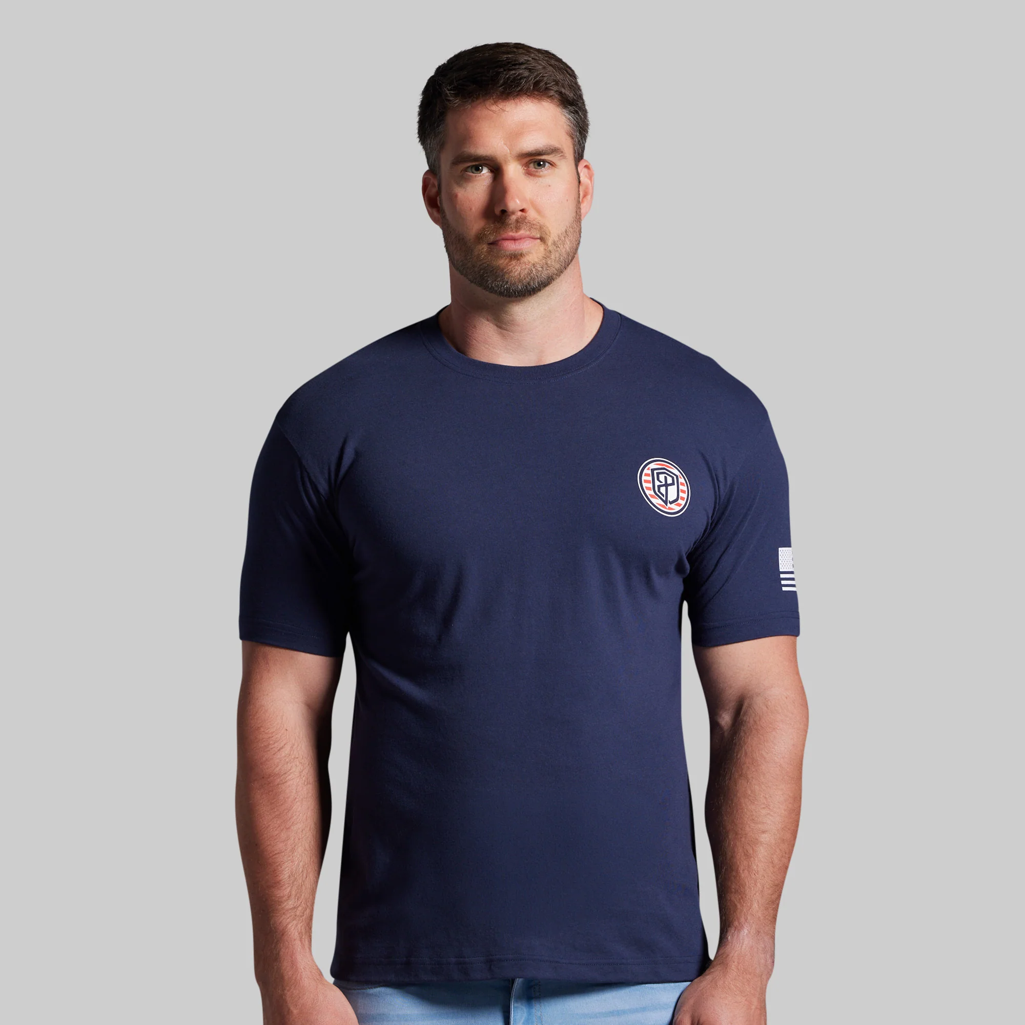 For The Driven Patriot Tee (Navy) - Image 2
