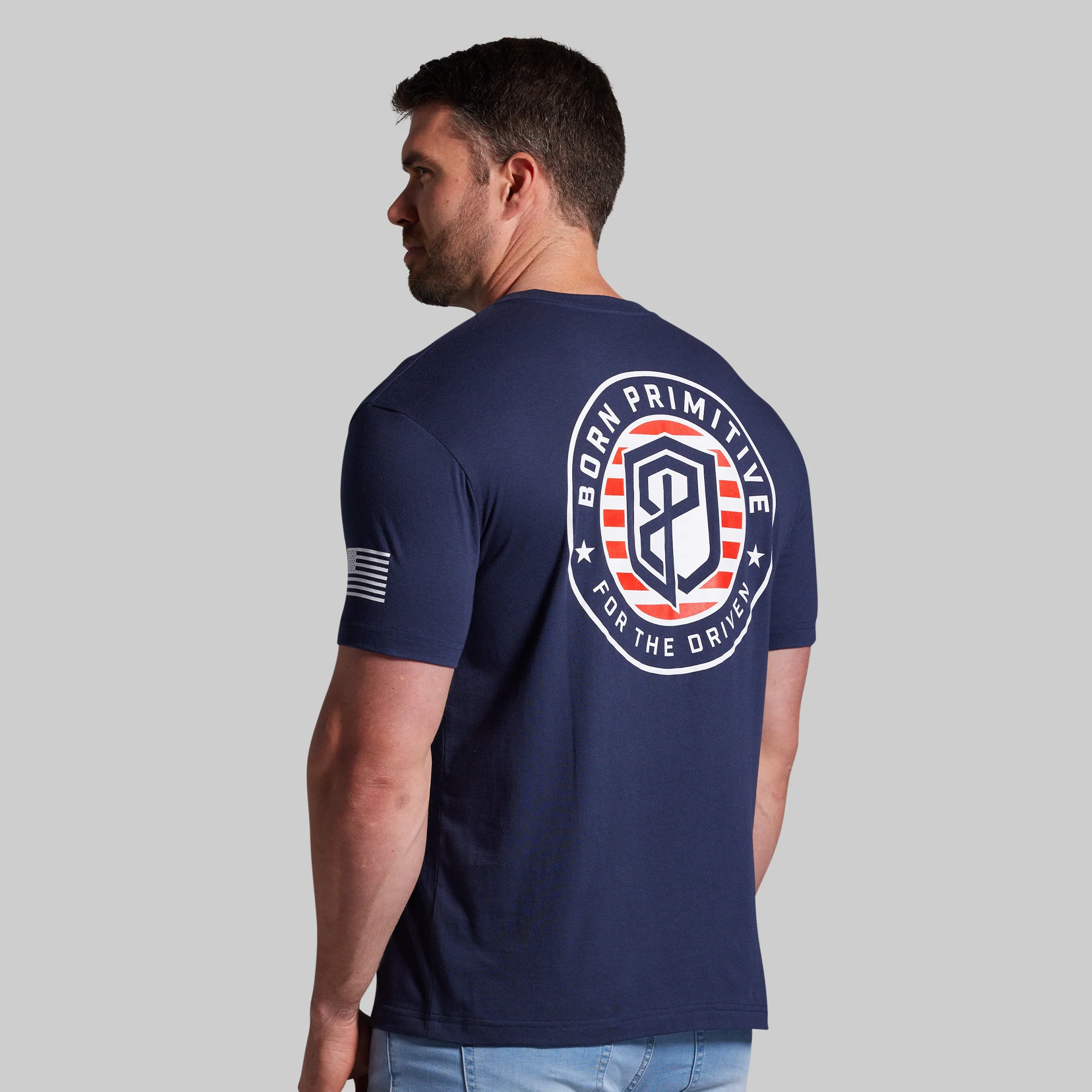 For The Driven Patriot Tee (Navy) - Image 5