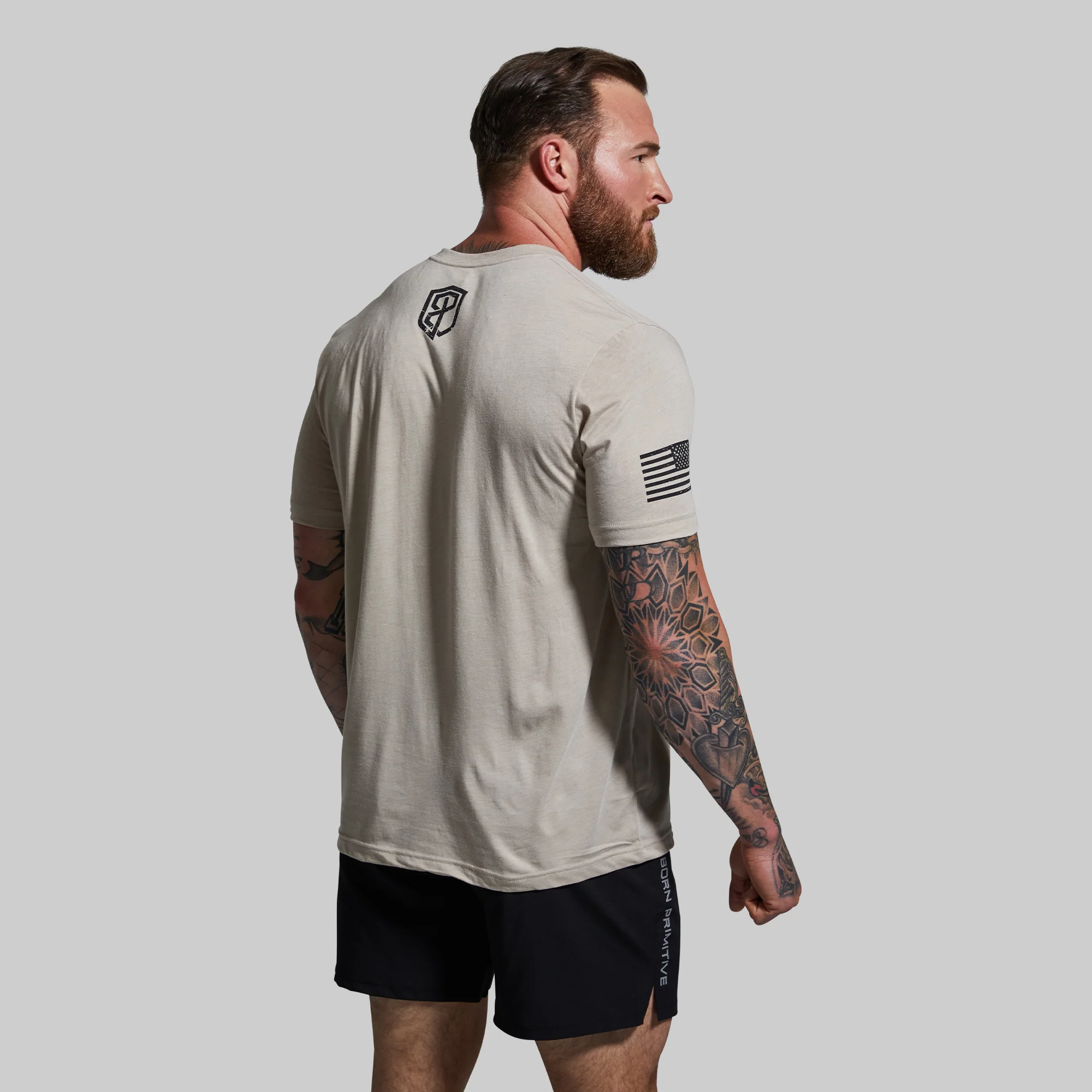 Gadsden Flag Tee (Tan) - Image 2