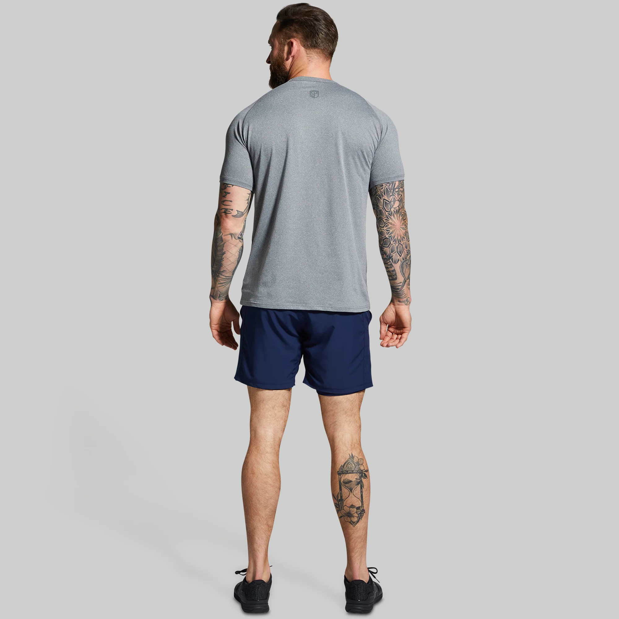 Heritage Tee (Heather Grey) - Image 3