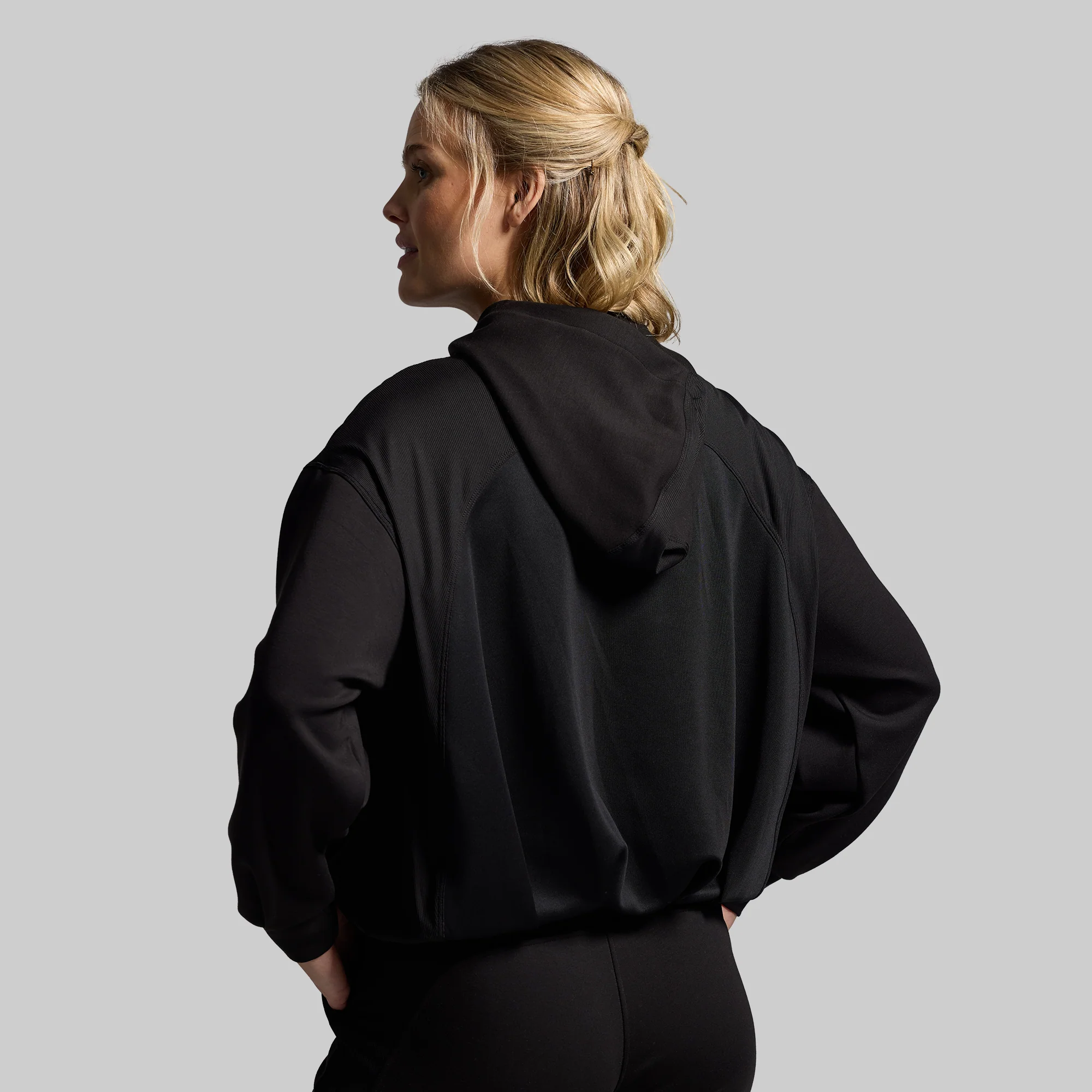 Lounge Lux Hoodie (Black) - Image 2