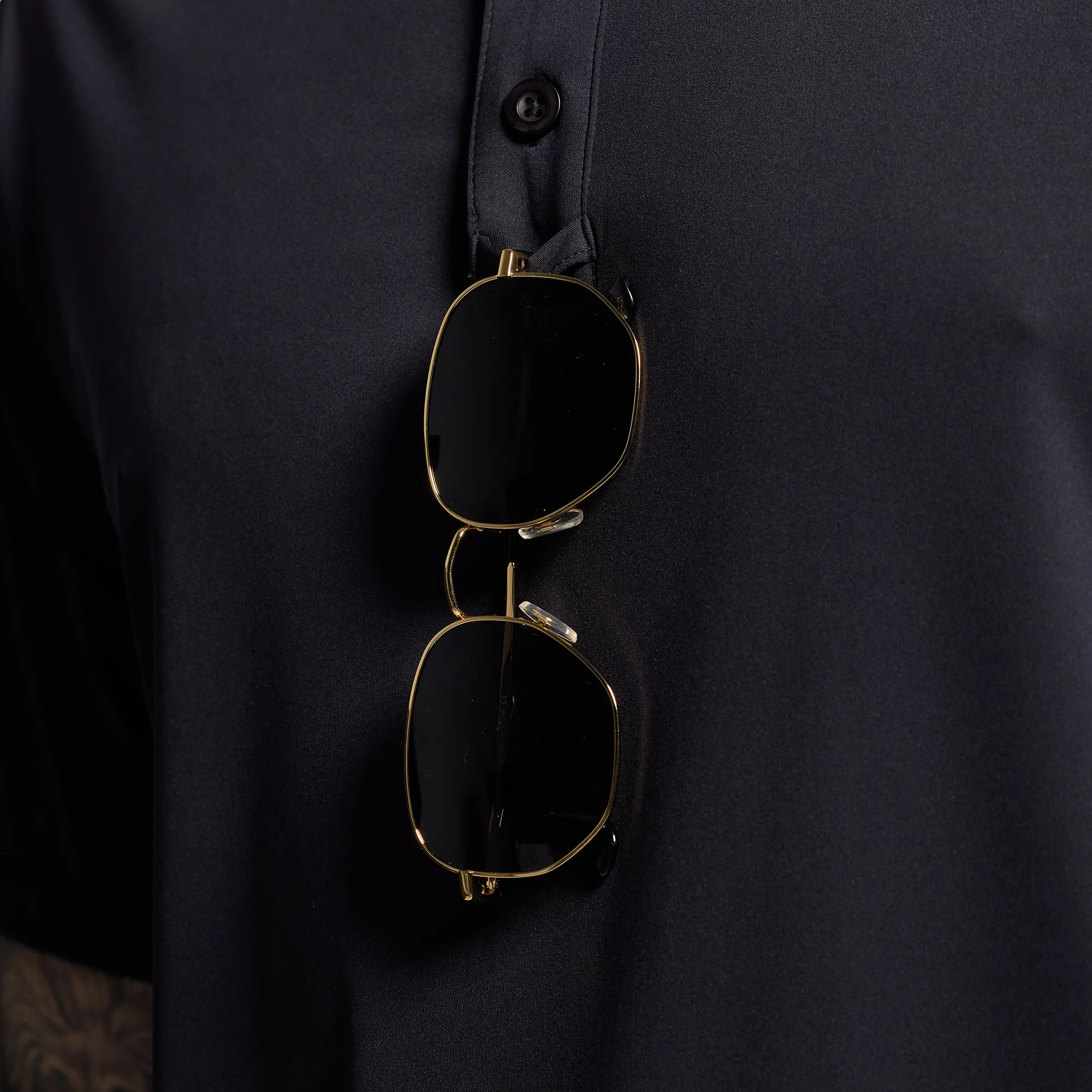 Men's Tek Polo (Black) - Image 4
