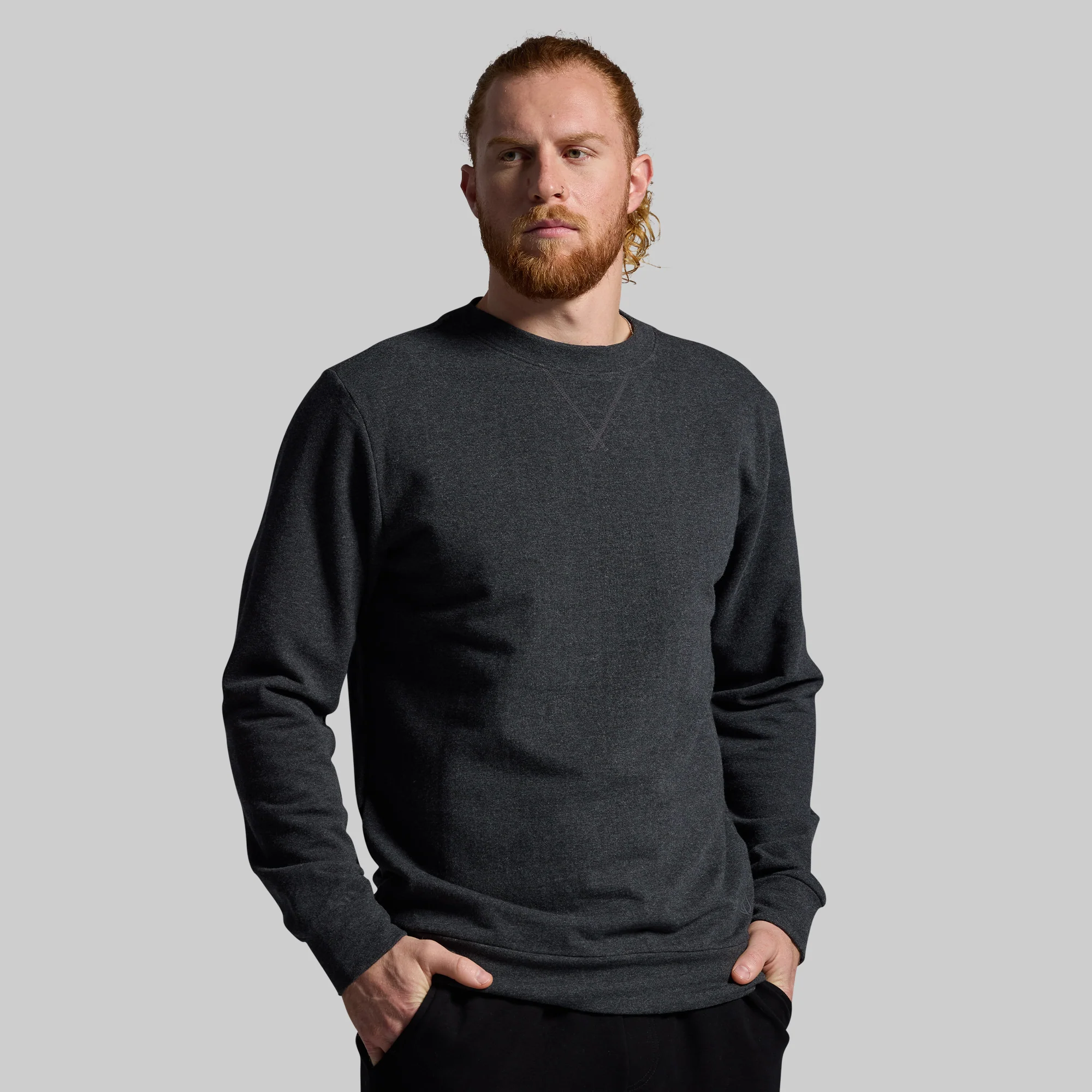 Men's Unmatched Crew Set (Charcoal)