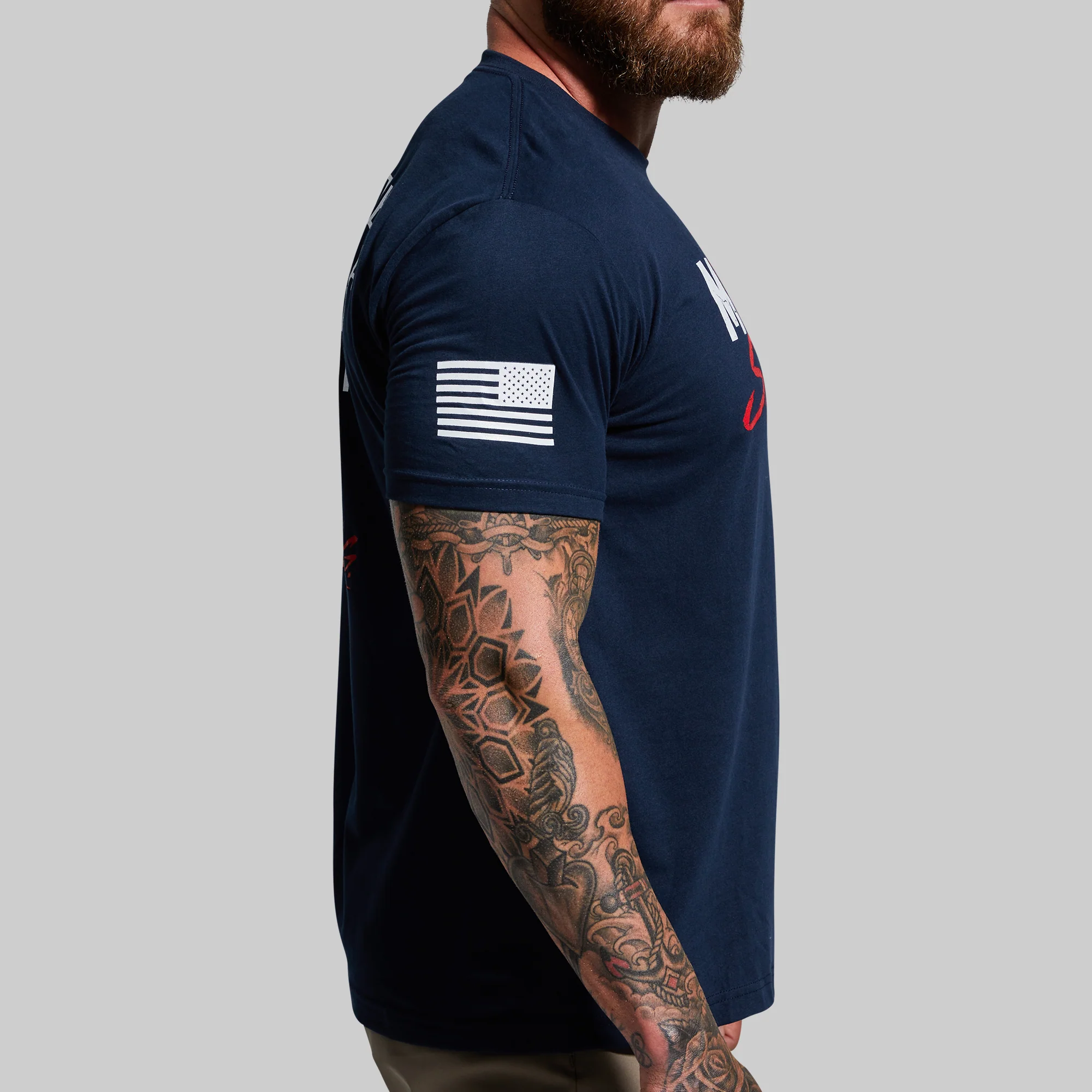 Modern Savage Tee (Navy) - Image 4