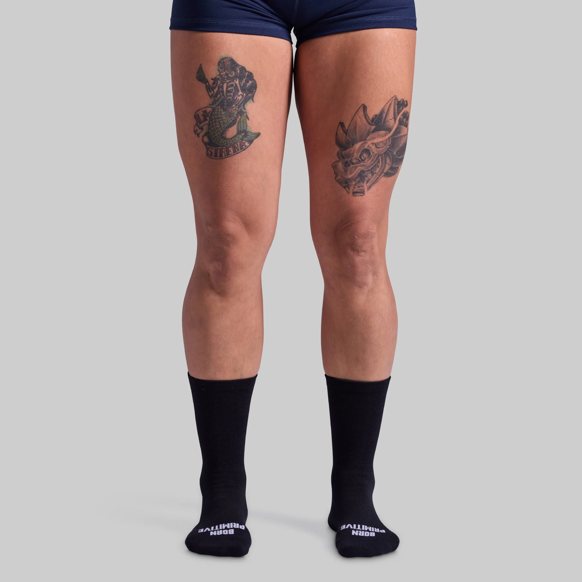 Performance Crew Sock 3-Pack (Black) - Image 7