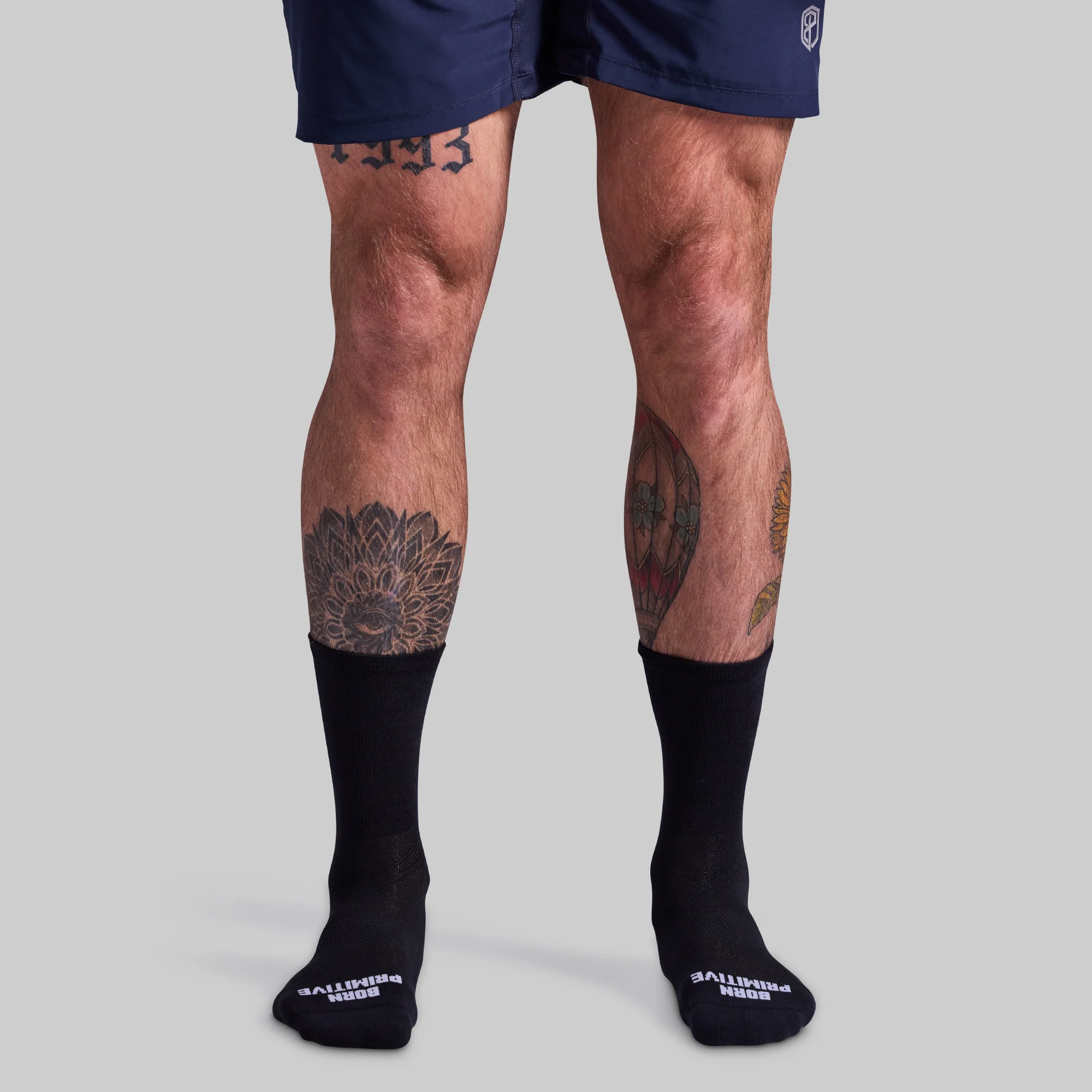 Performance Crew Sock 3-Pack (Black) - Image 6