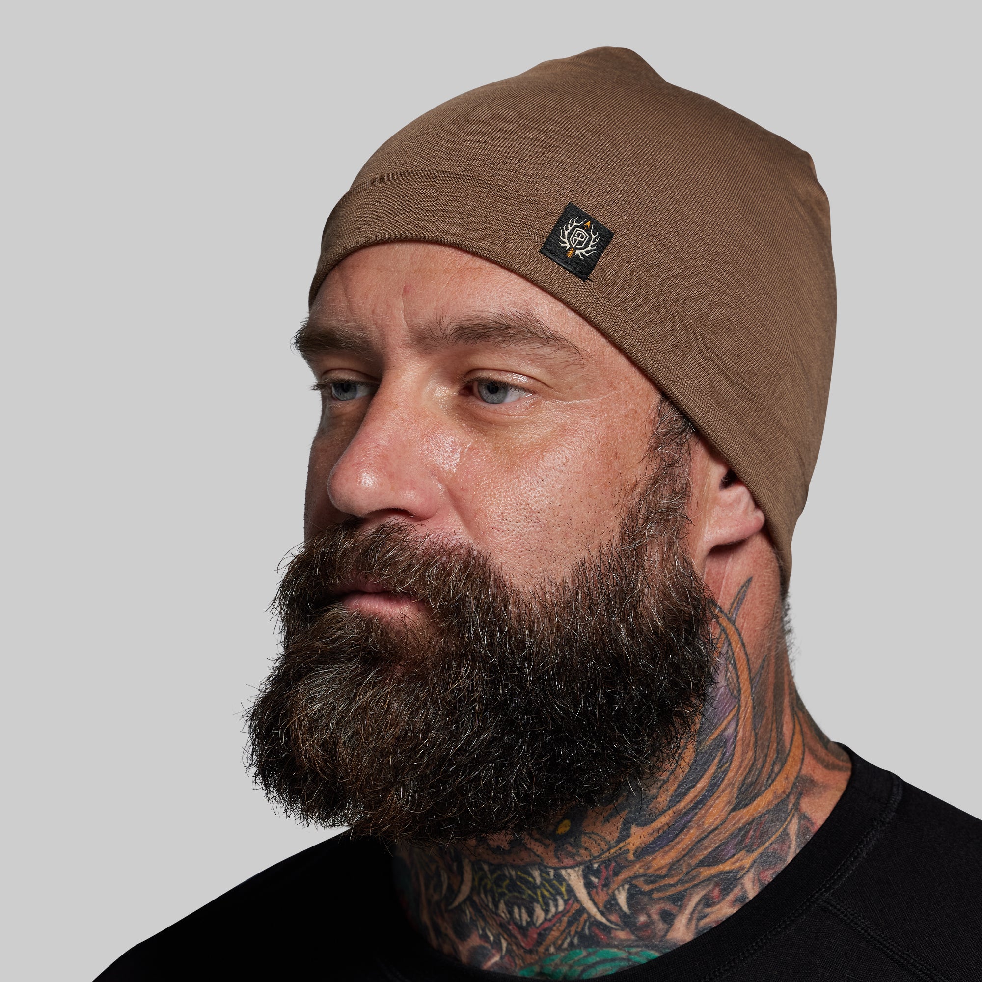 Ridgeline Merino Beanie 165 (Coyote Brown) - Image 2