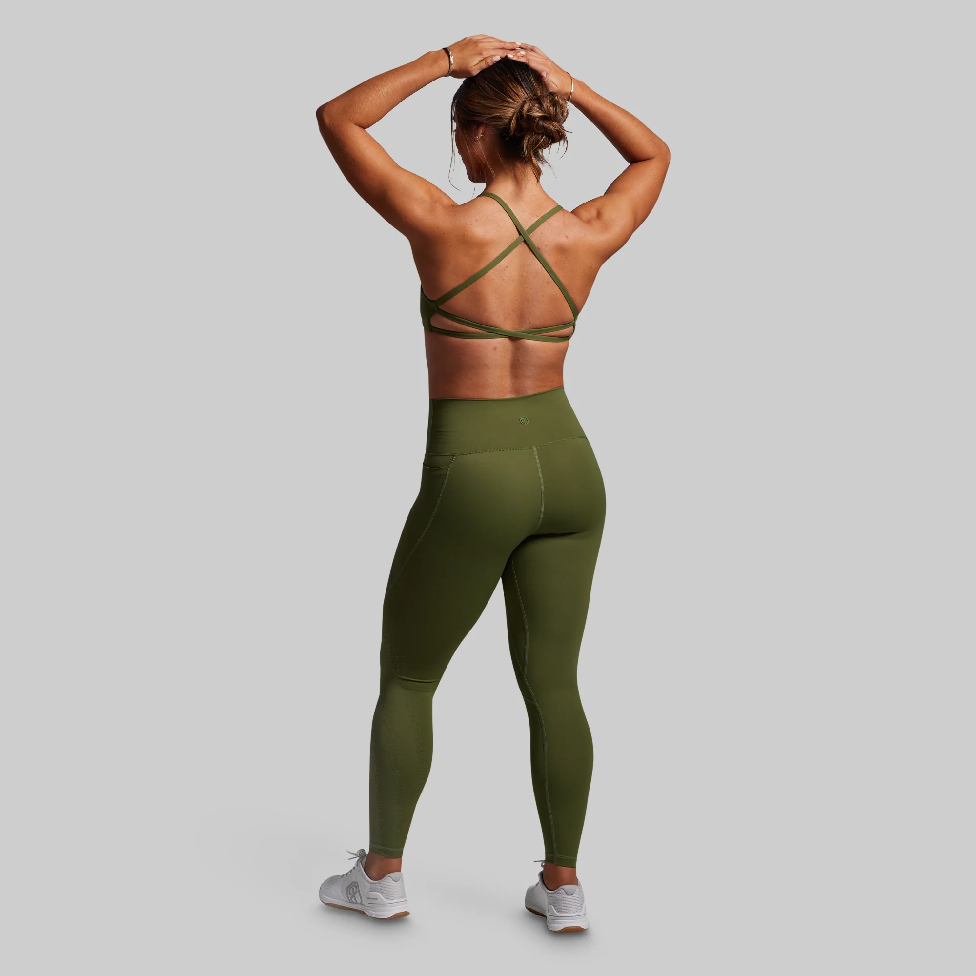 Serenity Sports Bra (Olive) - Image 4