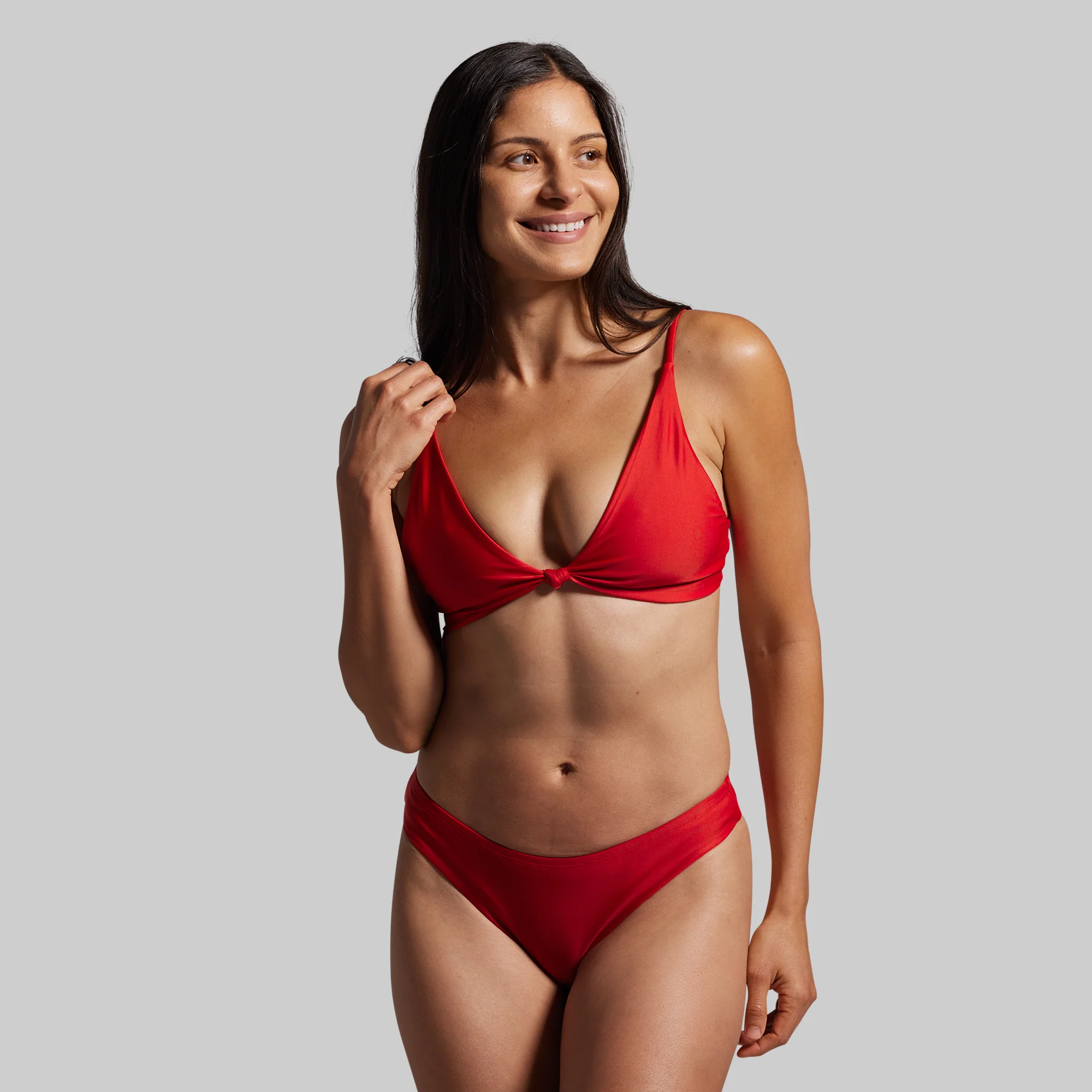 Sun Seeker Cheeky Thong (Bright Red) - Image 7