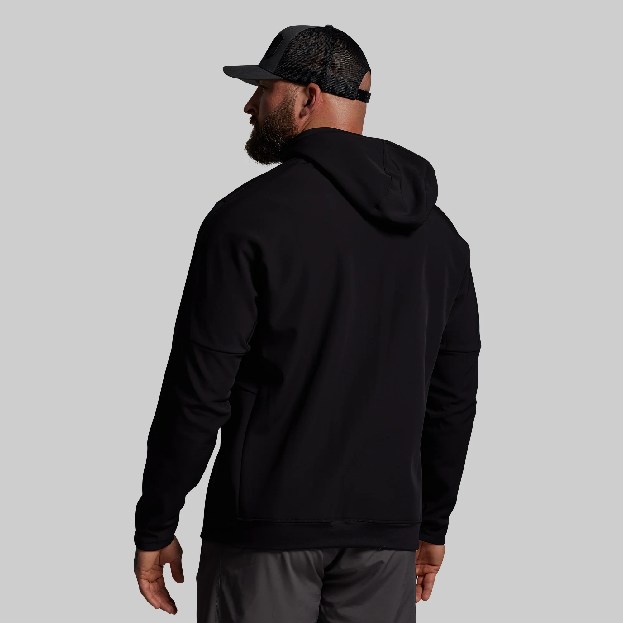 Training Full Zip Hoodie (Black) - Image 2