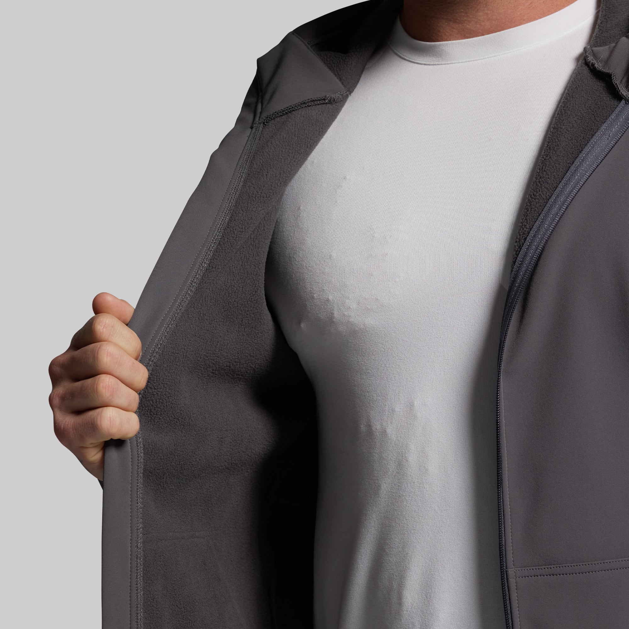 Training Full Zip Hoodie Set (Gunmetal) - Image 4