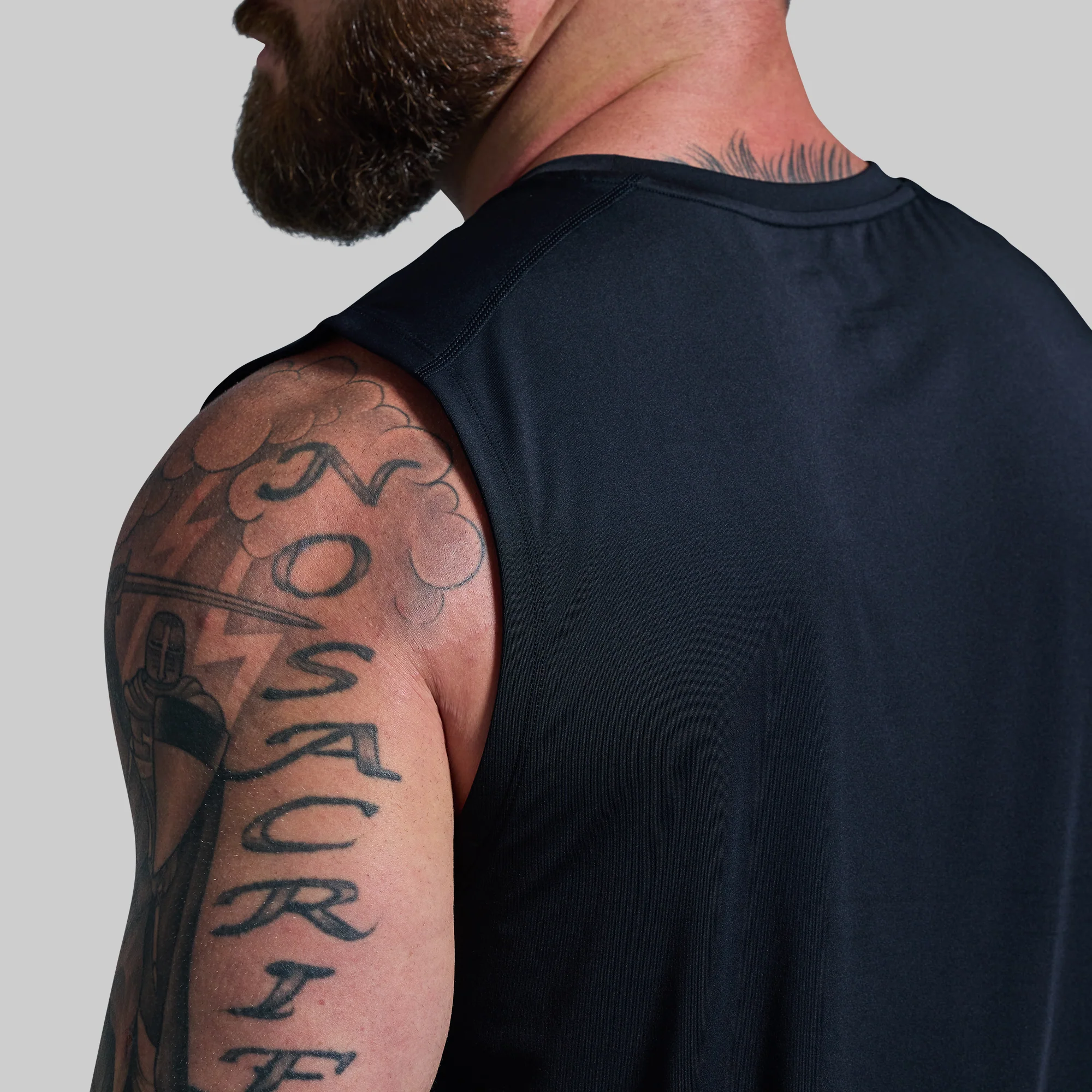 Training Muscle Tank (Black) - Image 4