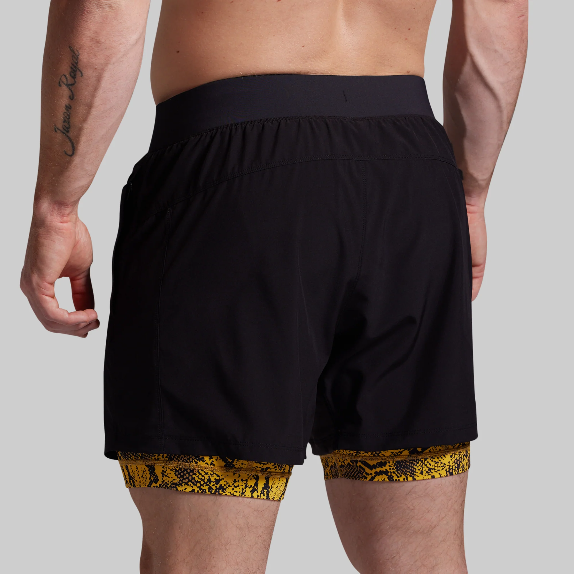 Versatile Short w/ Compression 5" (Don't Tread On Me) - Image 3