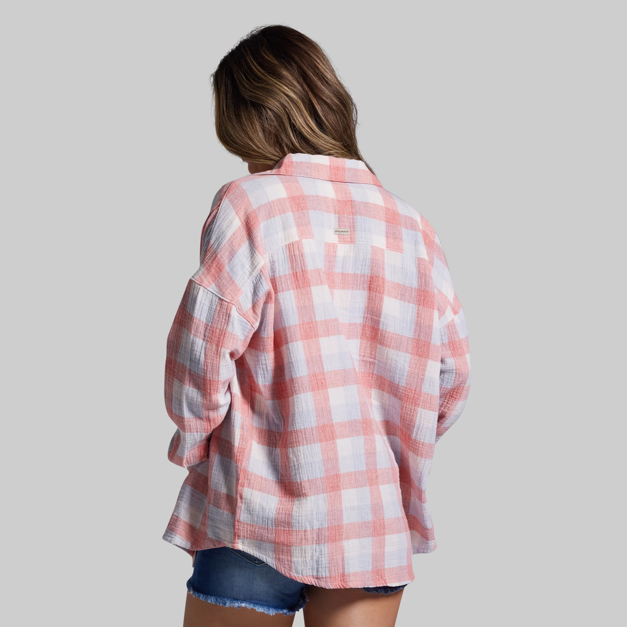 Women's Oversized Summer Plaid (Vintage USA) - Image 3