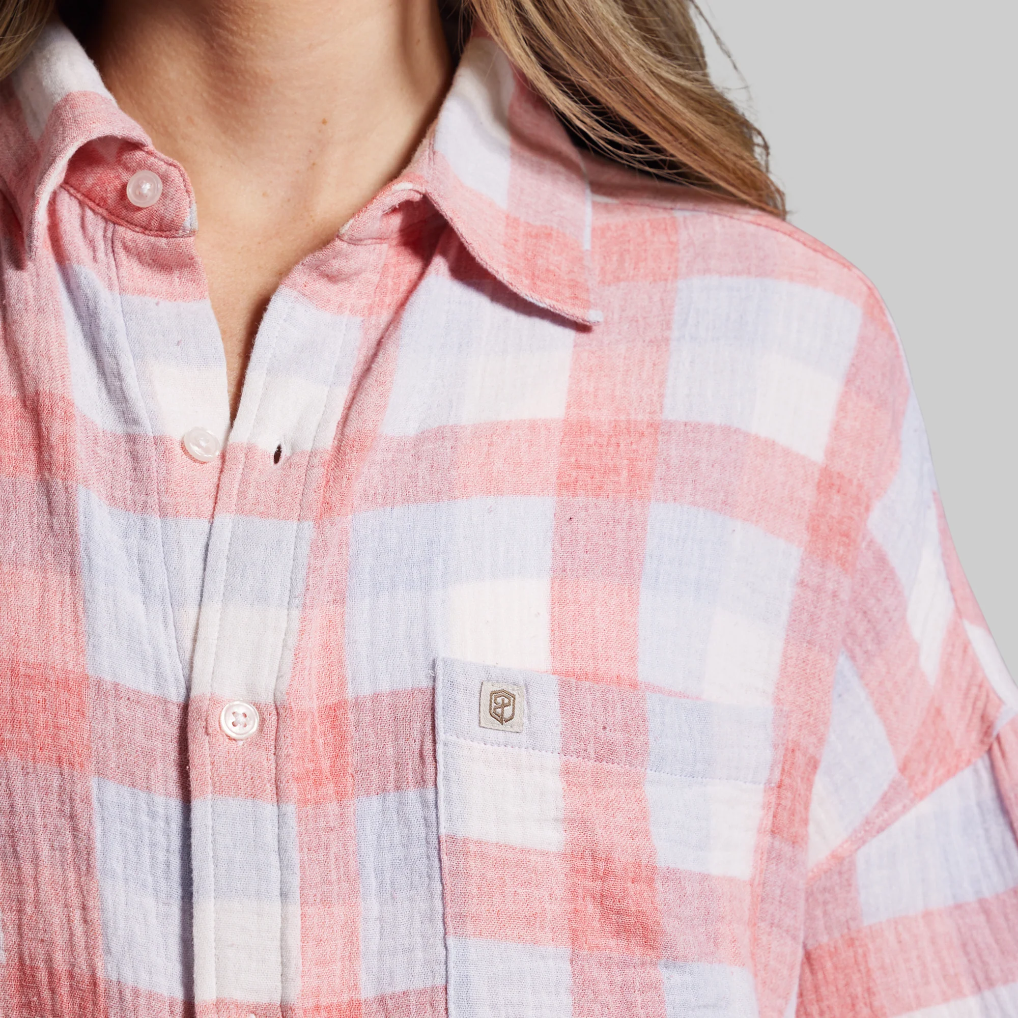 Women's Oversized Summer Plaid (Vintage USA) - Image 5