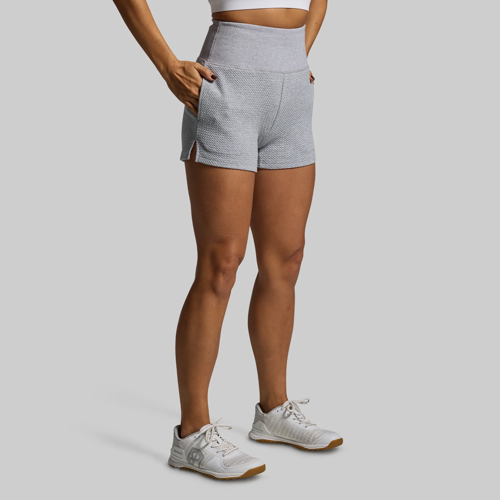 Women's Revive Cloud Short Set (Paloma Grey) - Image 3