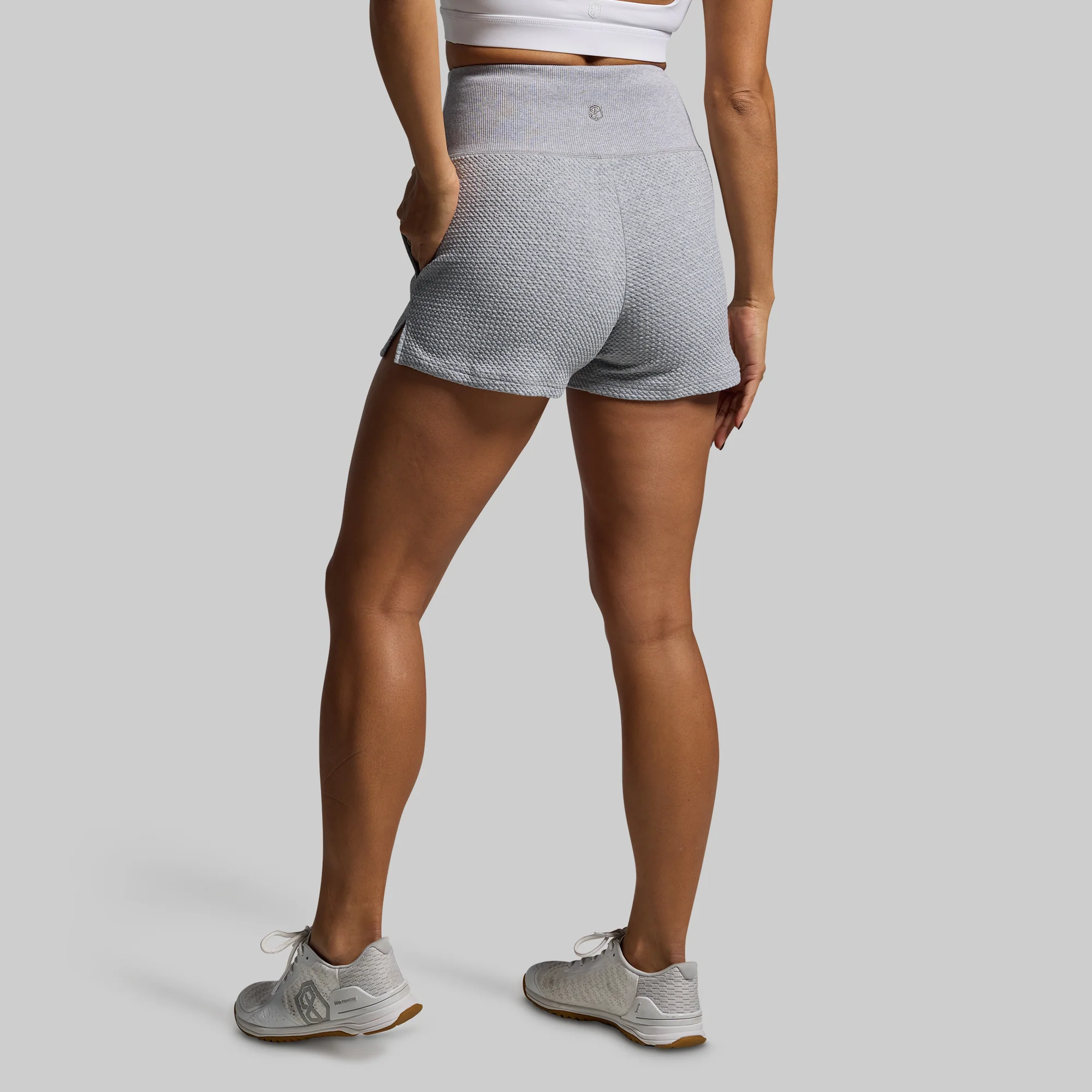Women's Revive Cloud Short Set (Paloma Grey) - Image 4