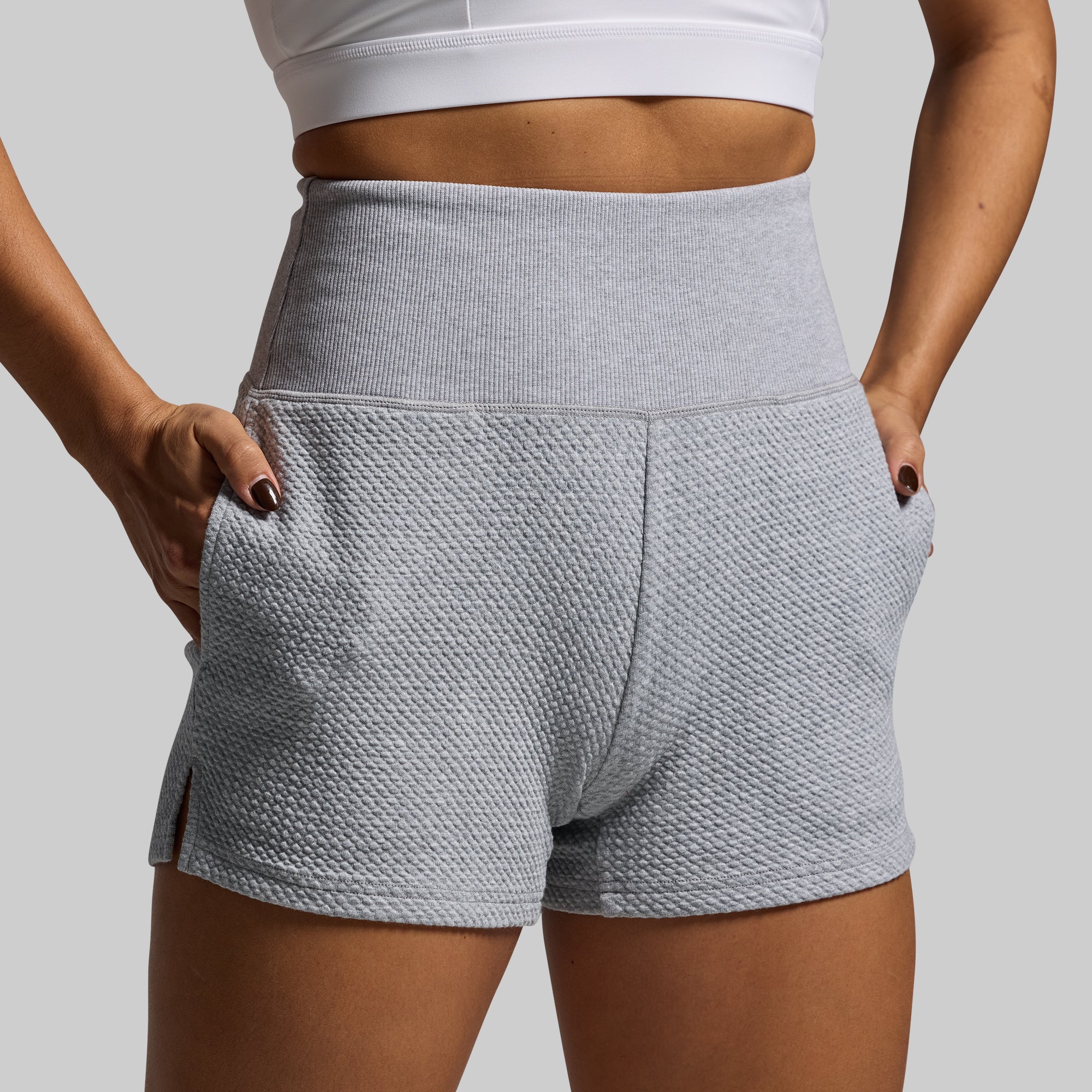 Women's Revive Cloud Short Set (Paloma Grey) - Image 5