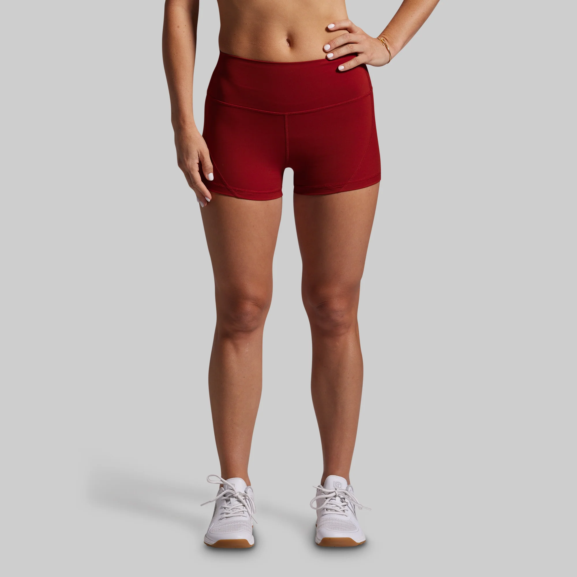 Your Go To Booty Short (Claret) - Image 3