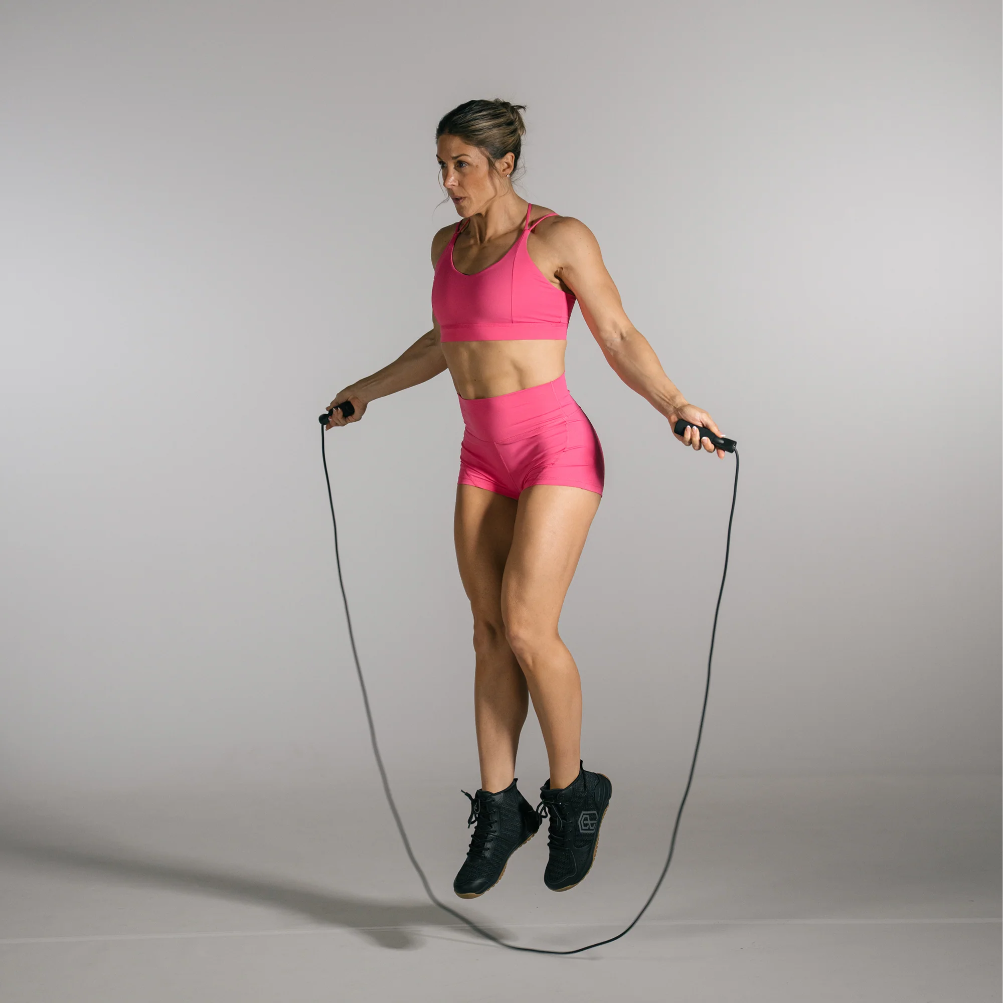 Your Go To Booty Short Set (Bubblegum)