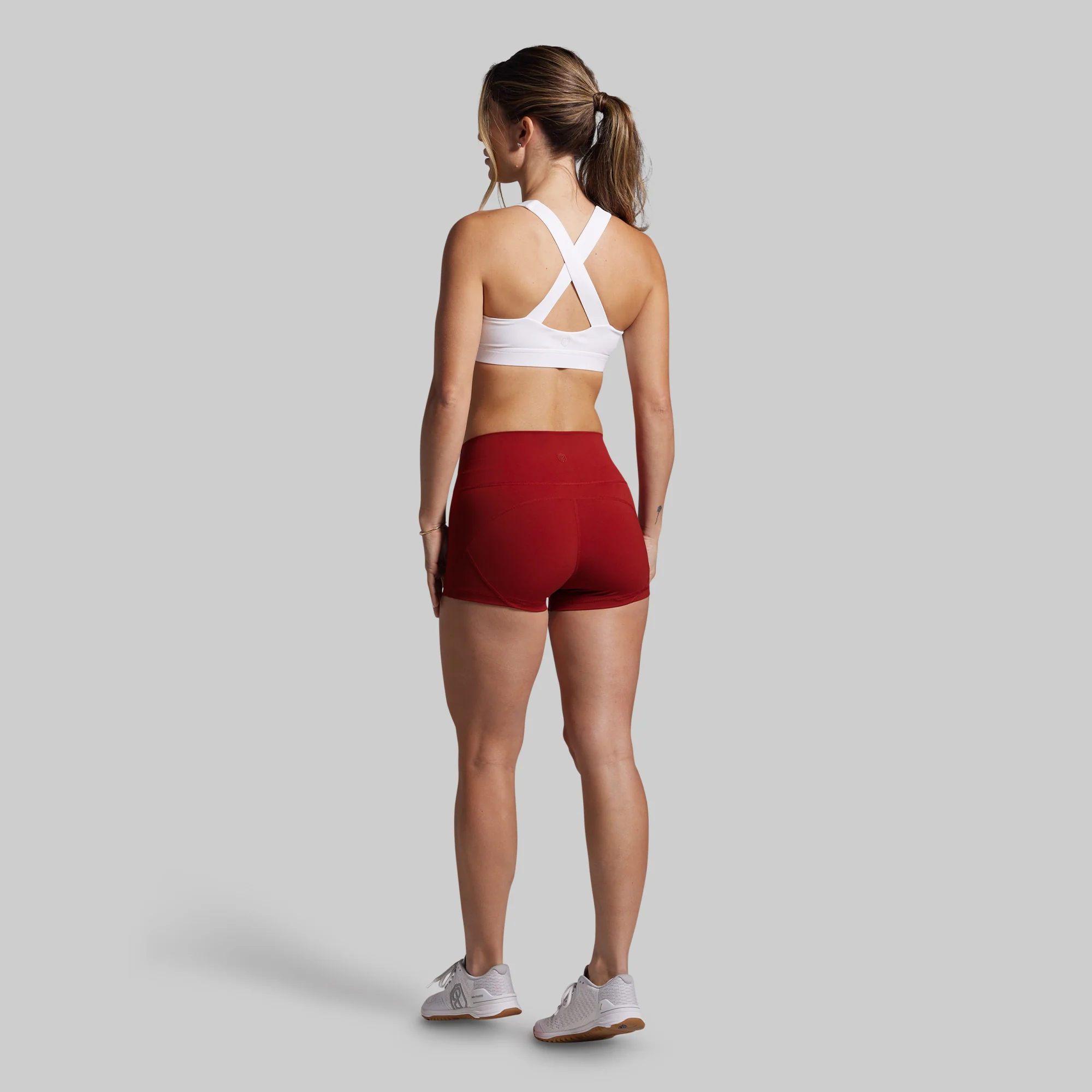 Your Go To Booty Short Set (Claret) - Image 2