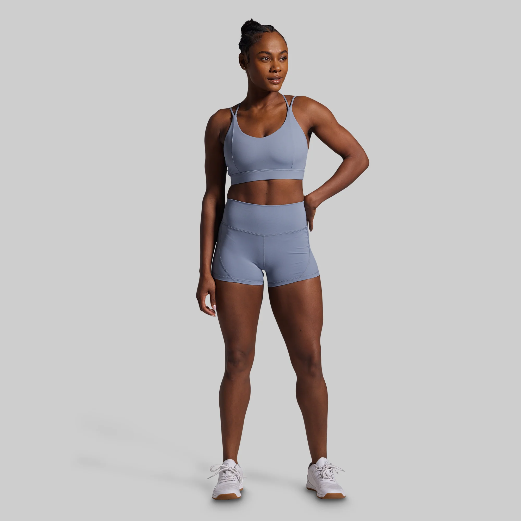 Your Go To Booty Short Set (Nickel) - Image 2