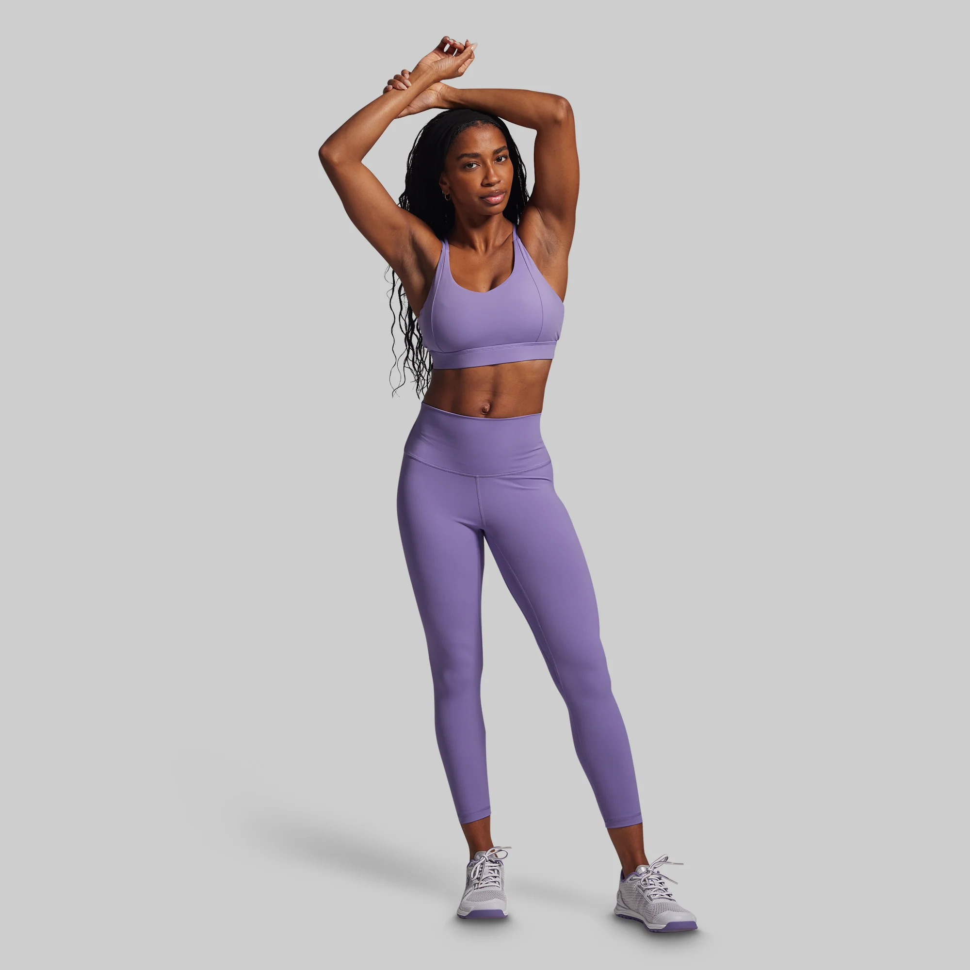 Exhale Sports Bra (Soft Grape) - Image 3